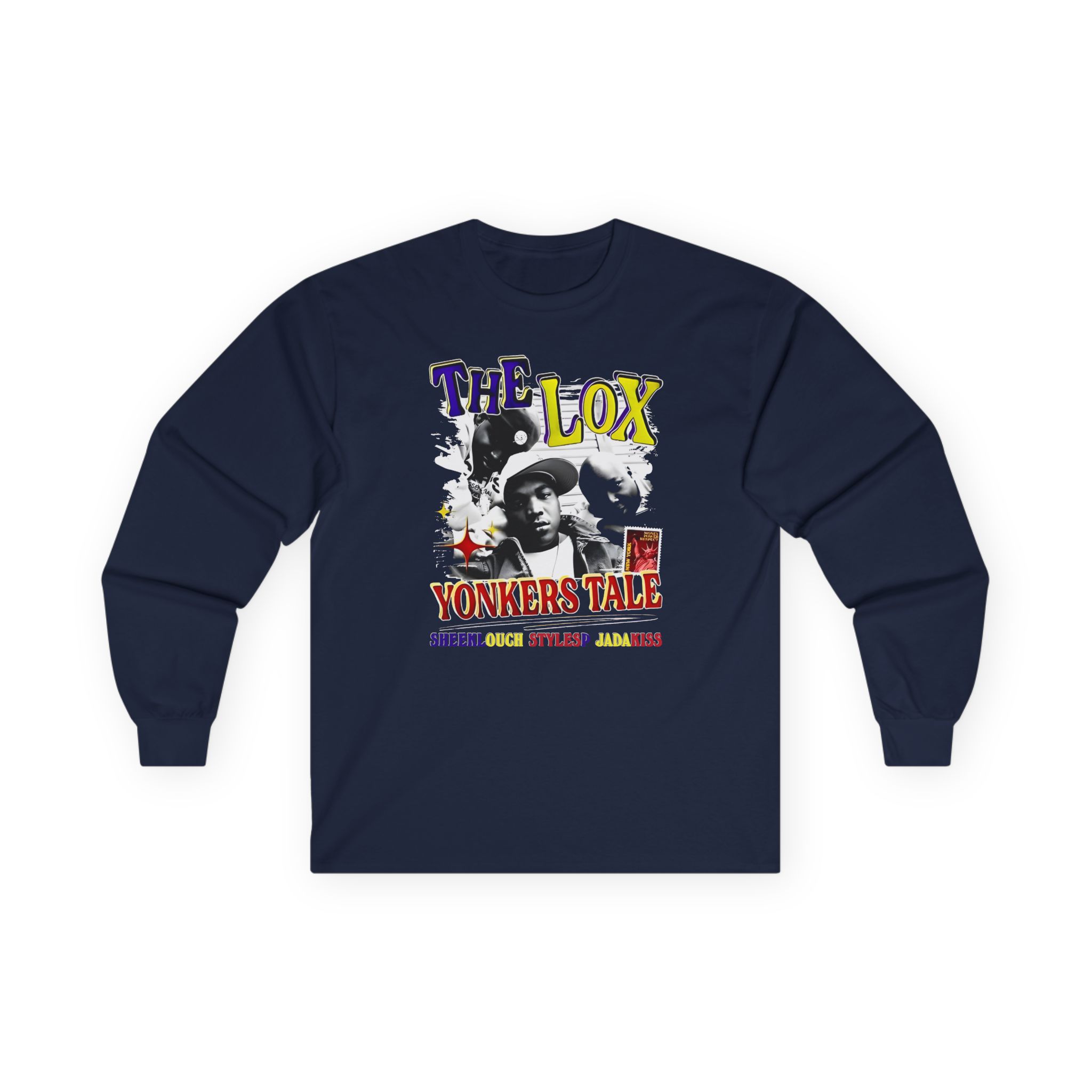 The Lox Yonkers Tale Sheek Louch Styles P Jadakiss Unisex Ultra Cotton Long Sleeve Tee