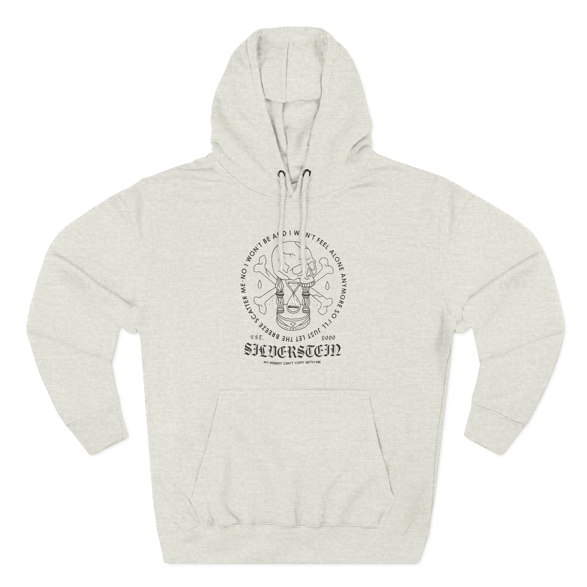 Silverstein Hourglass Three-Panel Fleece Hoodie
