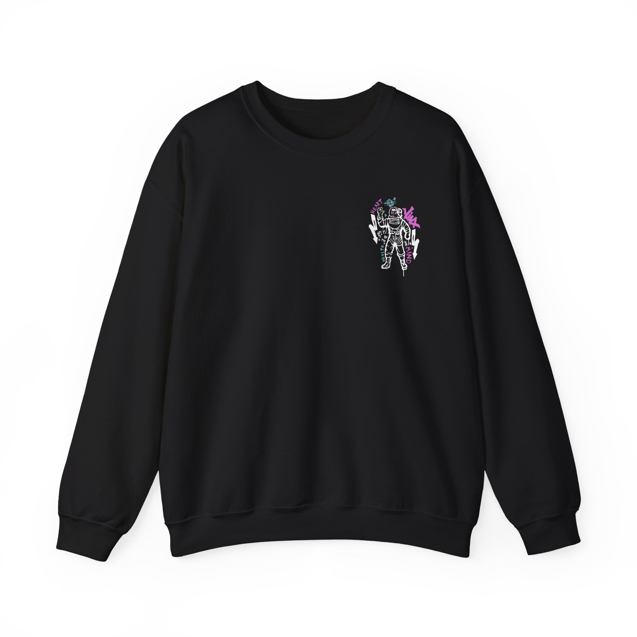 Jinx Arcane Unisex Heavy Blendâ„¢ Crewneck Sweatshirt