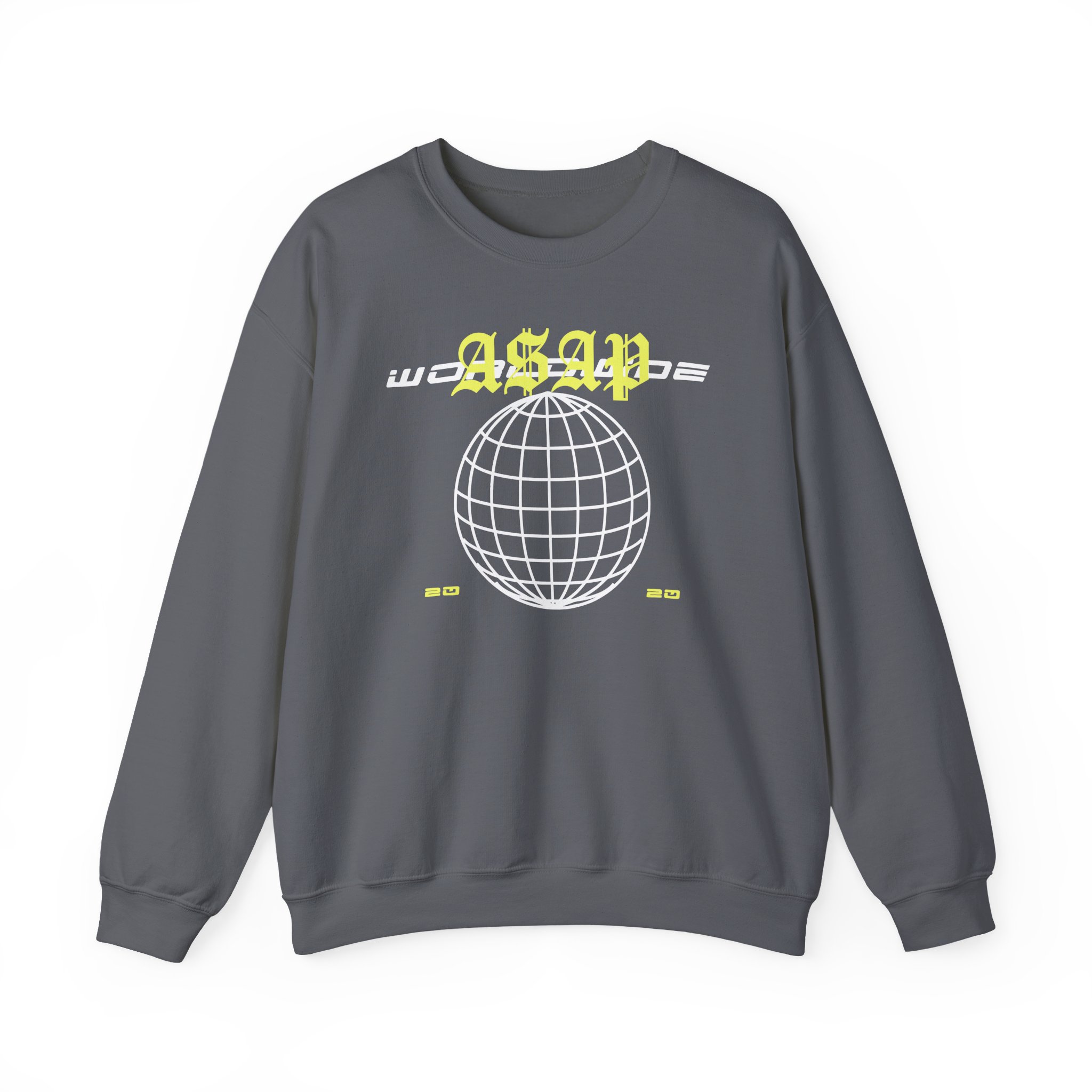 Asap Mob Worldwide Unisex Heavy Blendâ„¢ Crewneck Sweatshirt
