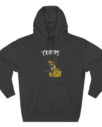 The Cramps Bad Music for Bad People Three-Panel Fleece Hoodie