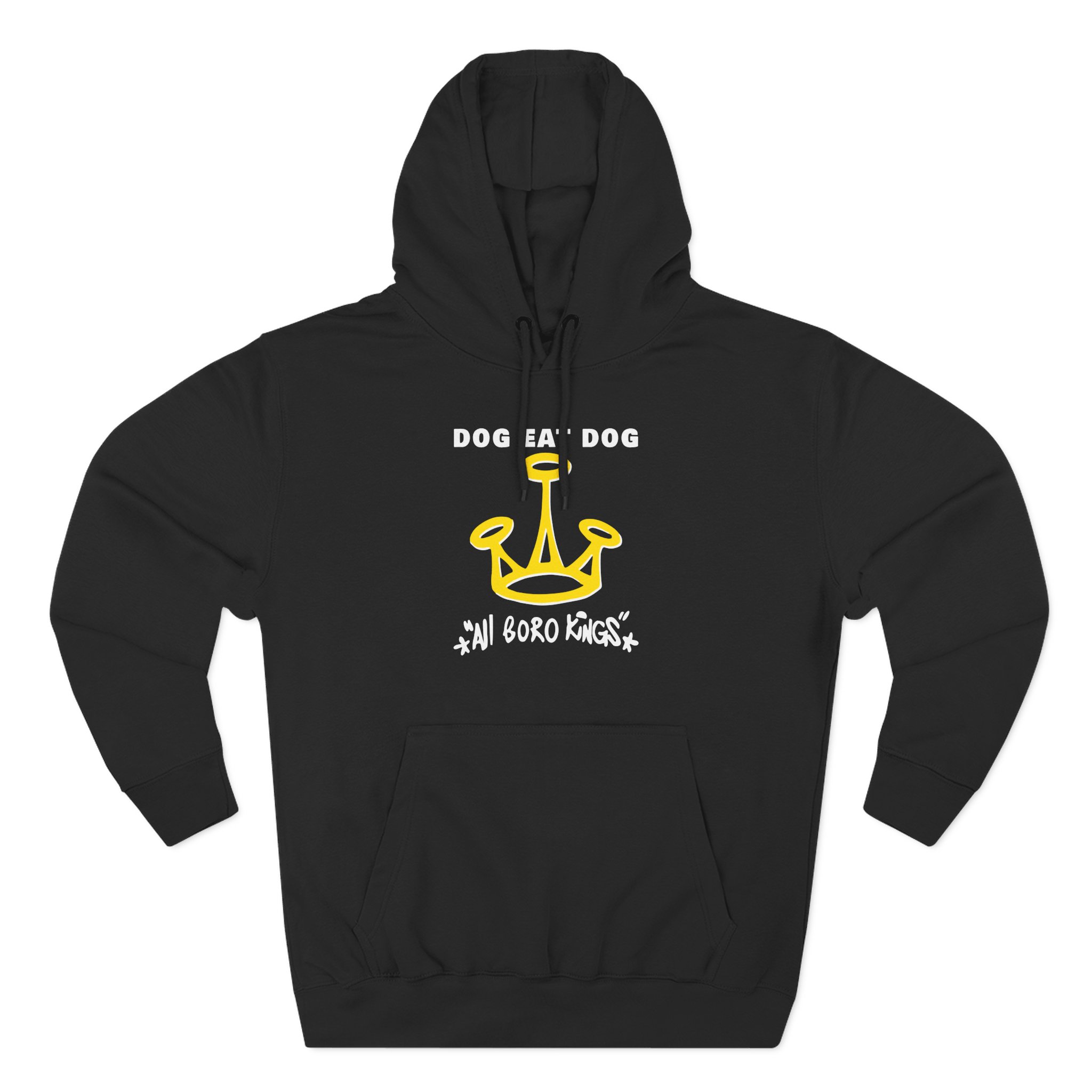 Dog Eat Dog Three-Panel Fleece Hoodie