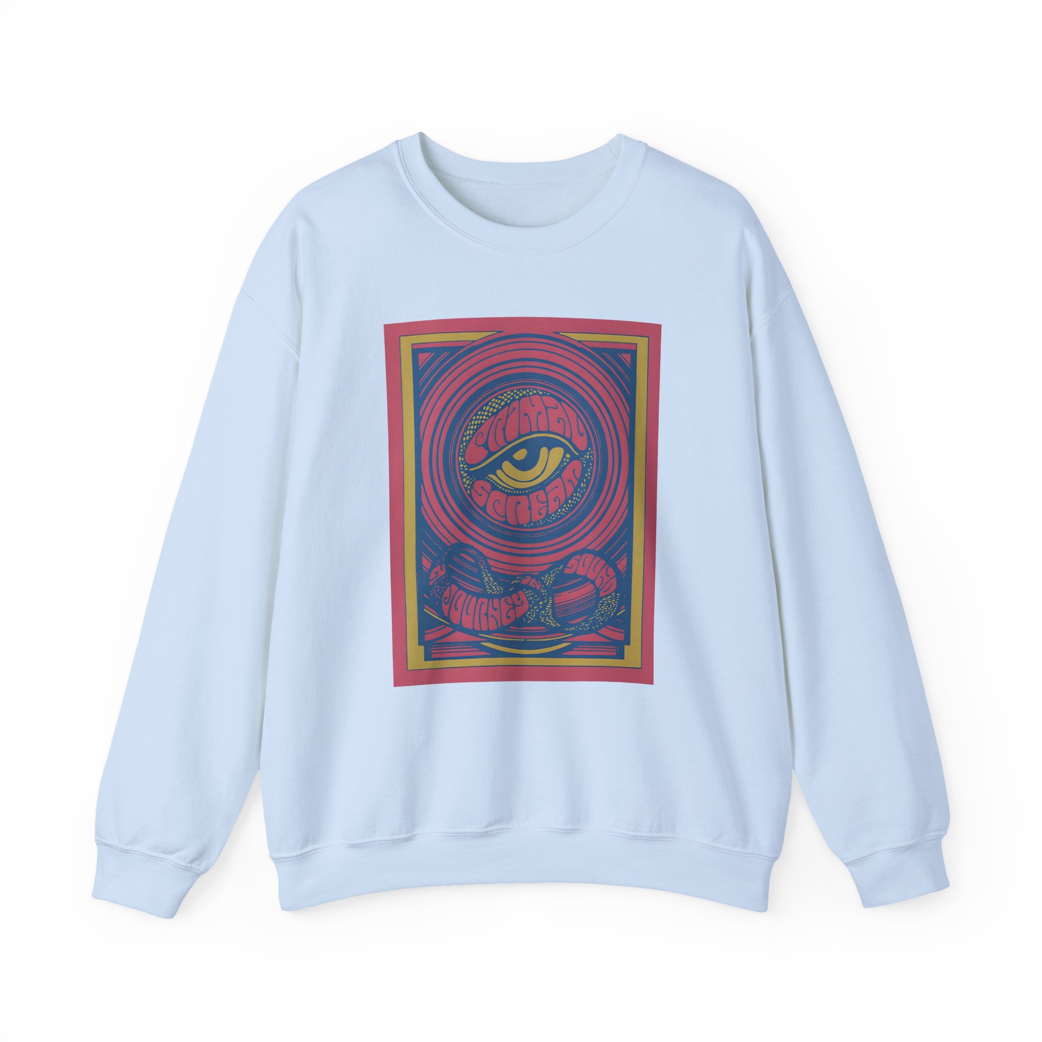 Primal Scream a Journey Into Sound Unisex Heavy Blendâ„¢ Crewneck Sweatshirt