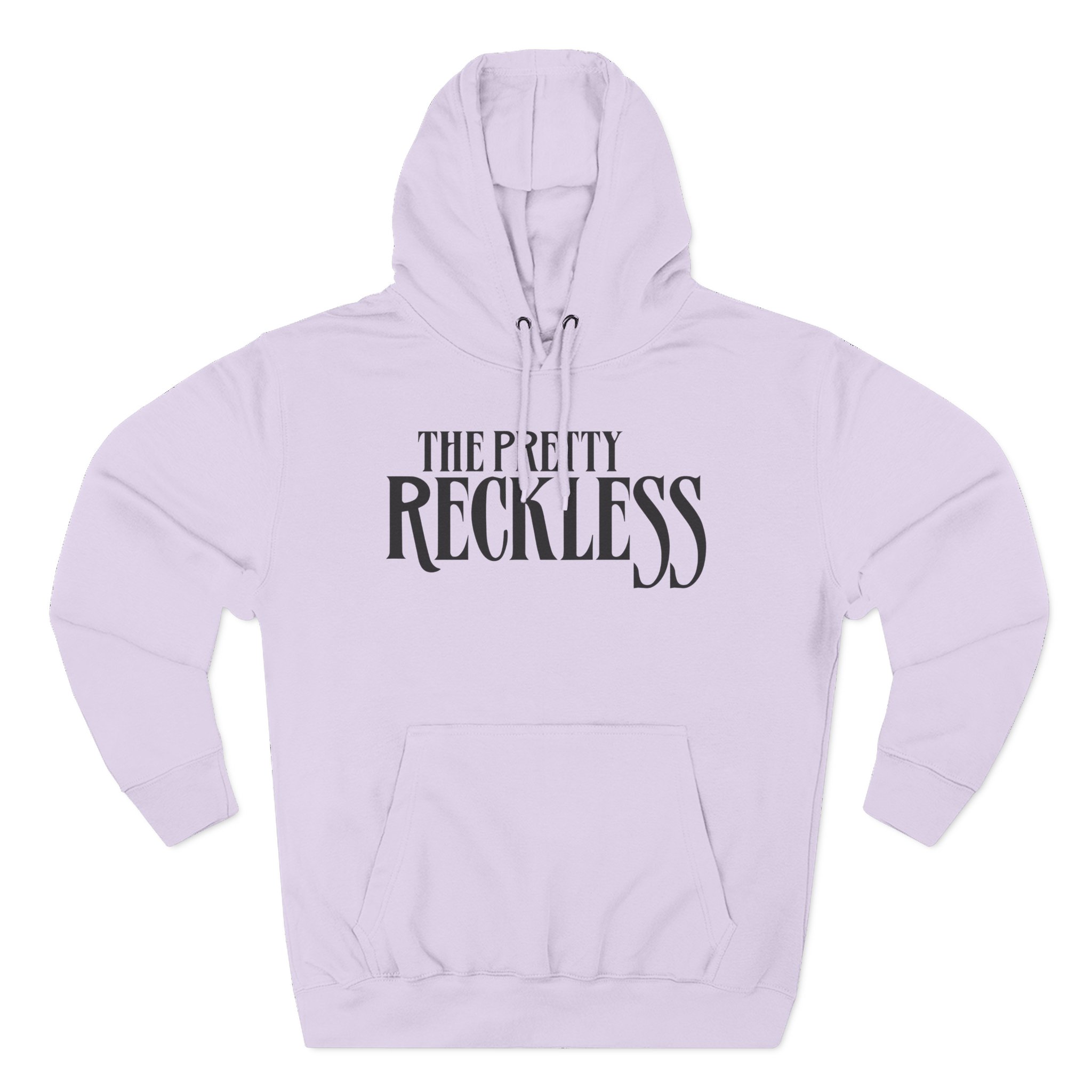 The Pretty Reckless Logo Three-Panel Fleece Hoodie