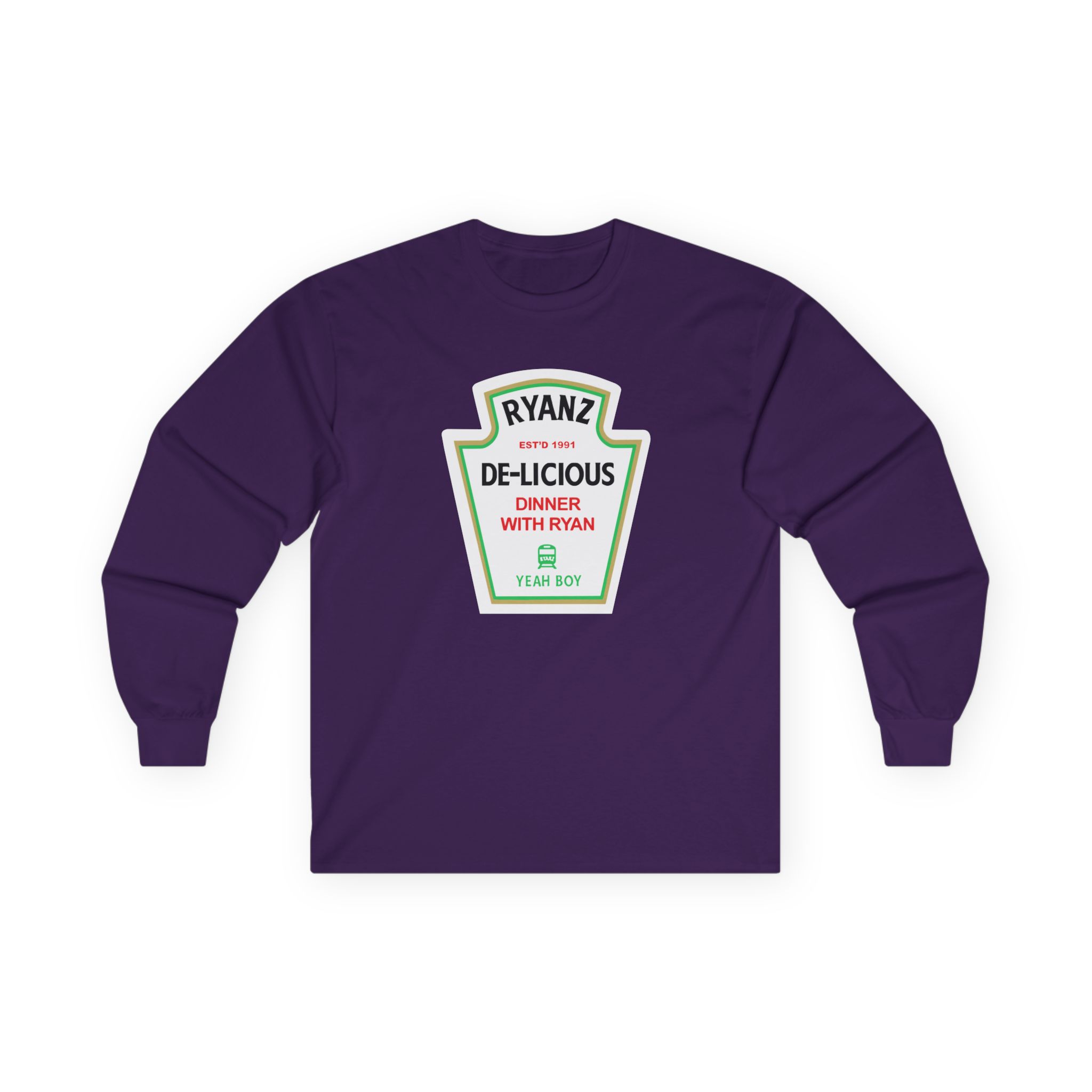 Ryan Windridge De-lecious Dinner Unisex Ultra Cotton Long Sleeve Tee