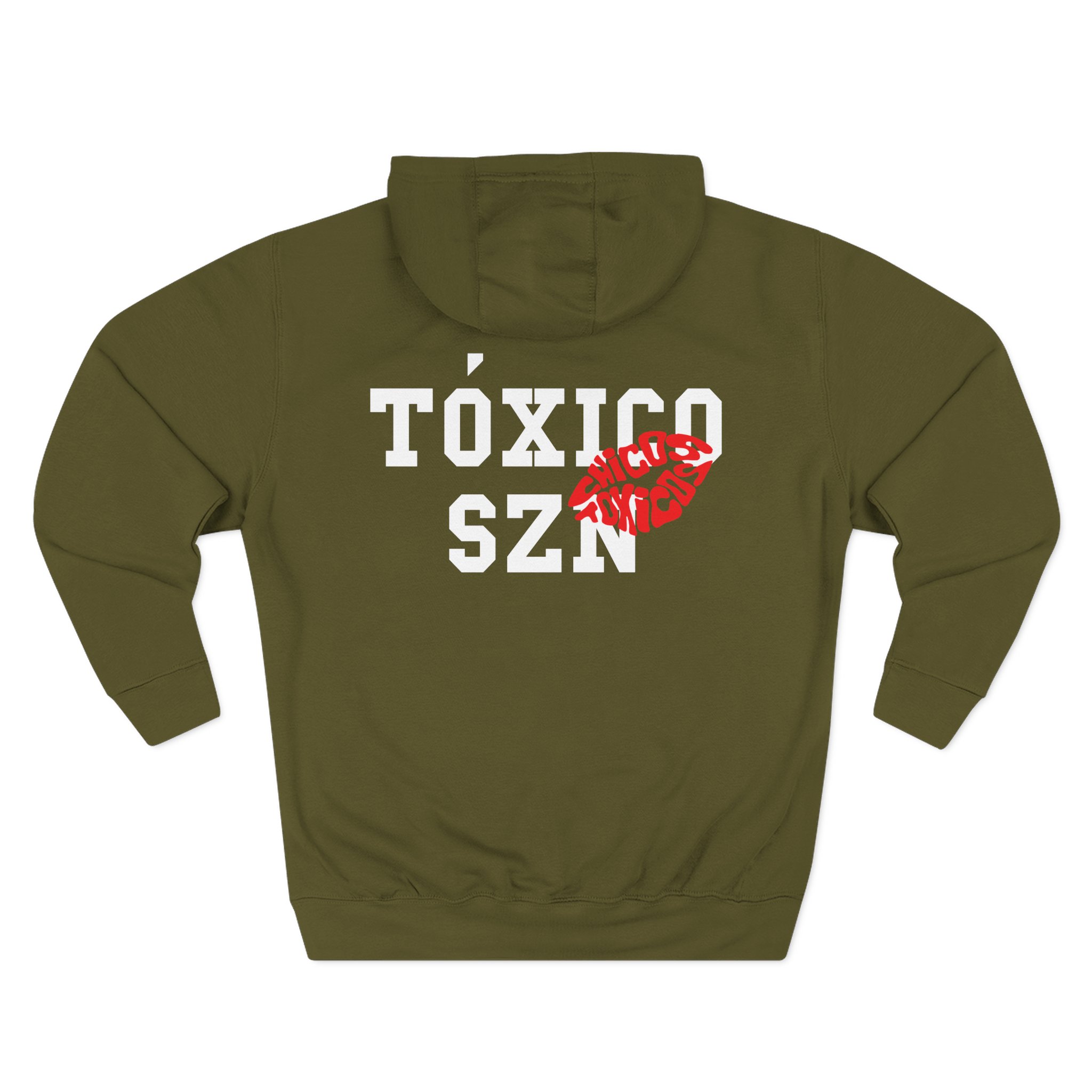 Chicos Toxicos Toxico Szn Three-Panel Fleece Hoodie