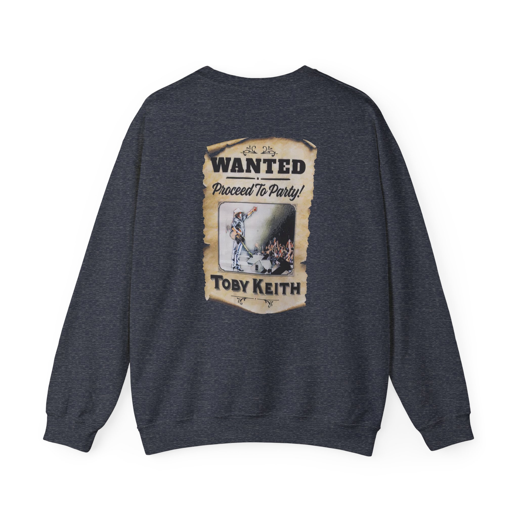 Toby Keith Proceed to Party Unisex Heavy Blendâ„¢ Crewneck Sweatshirt