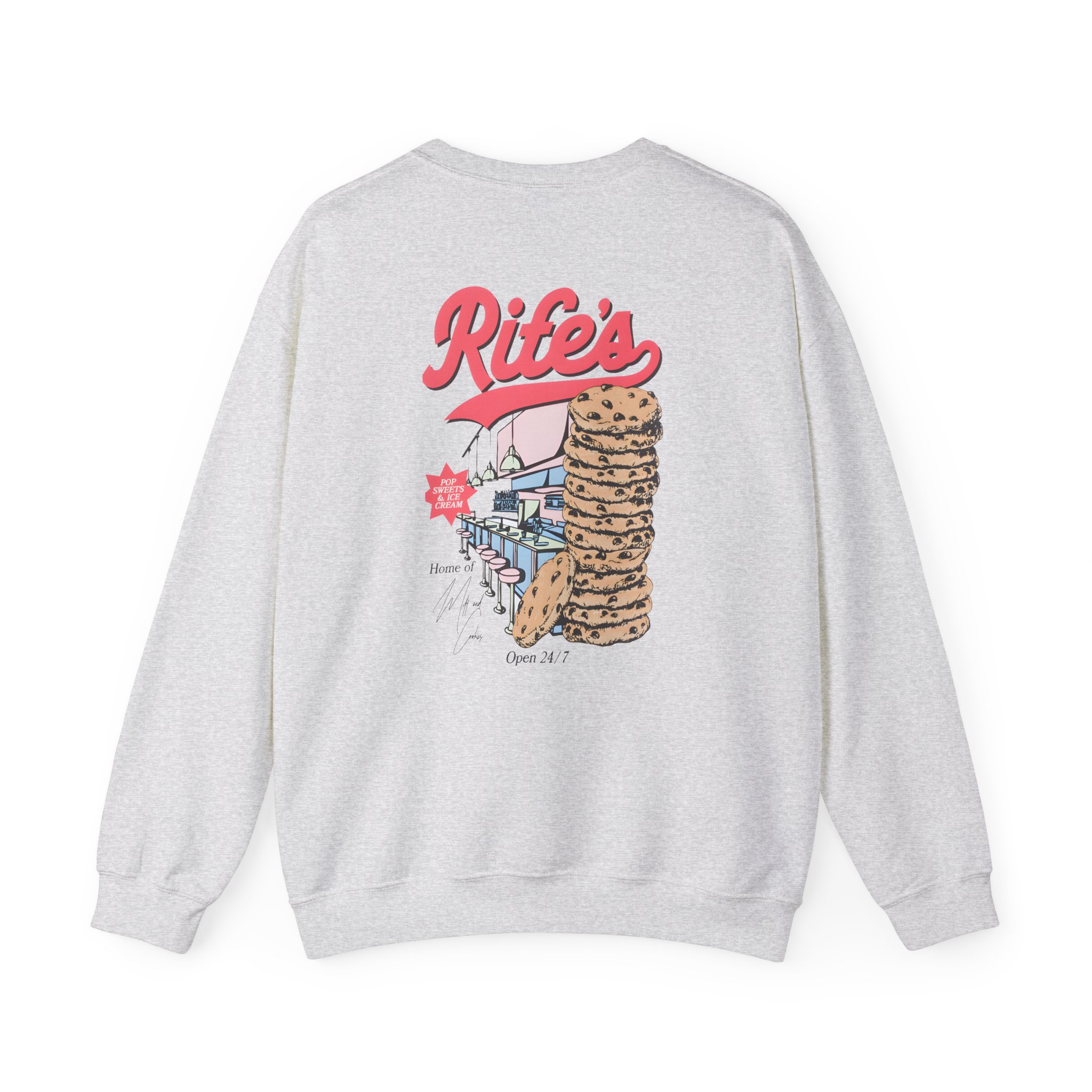 Matt Rife Diner Unisex Heavy Blendâ„¢ Crewneck Sweatshirt