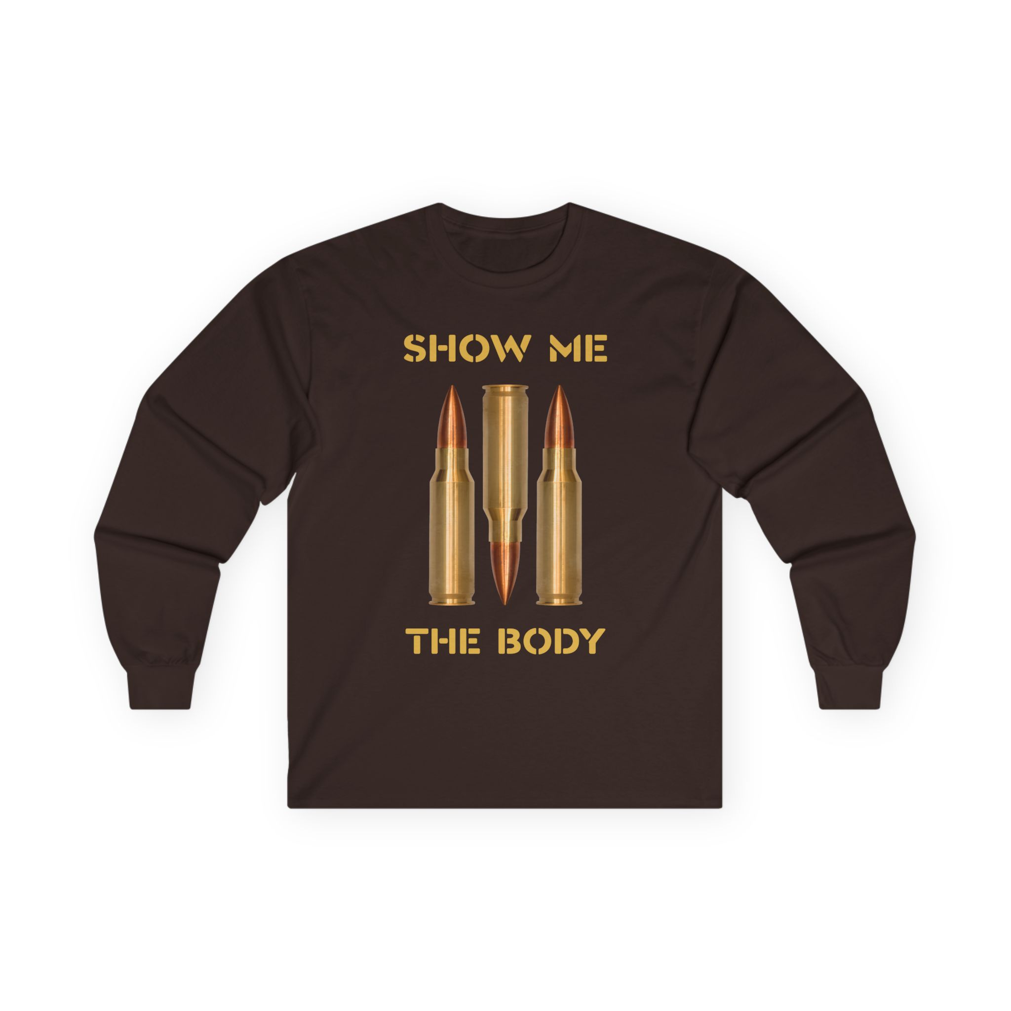 Show Me the Body Bullet Unisex Ultra Cotton Long Sleeve Tee
