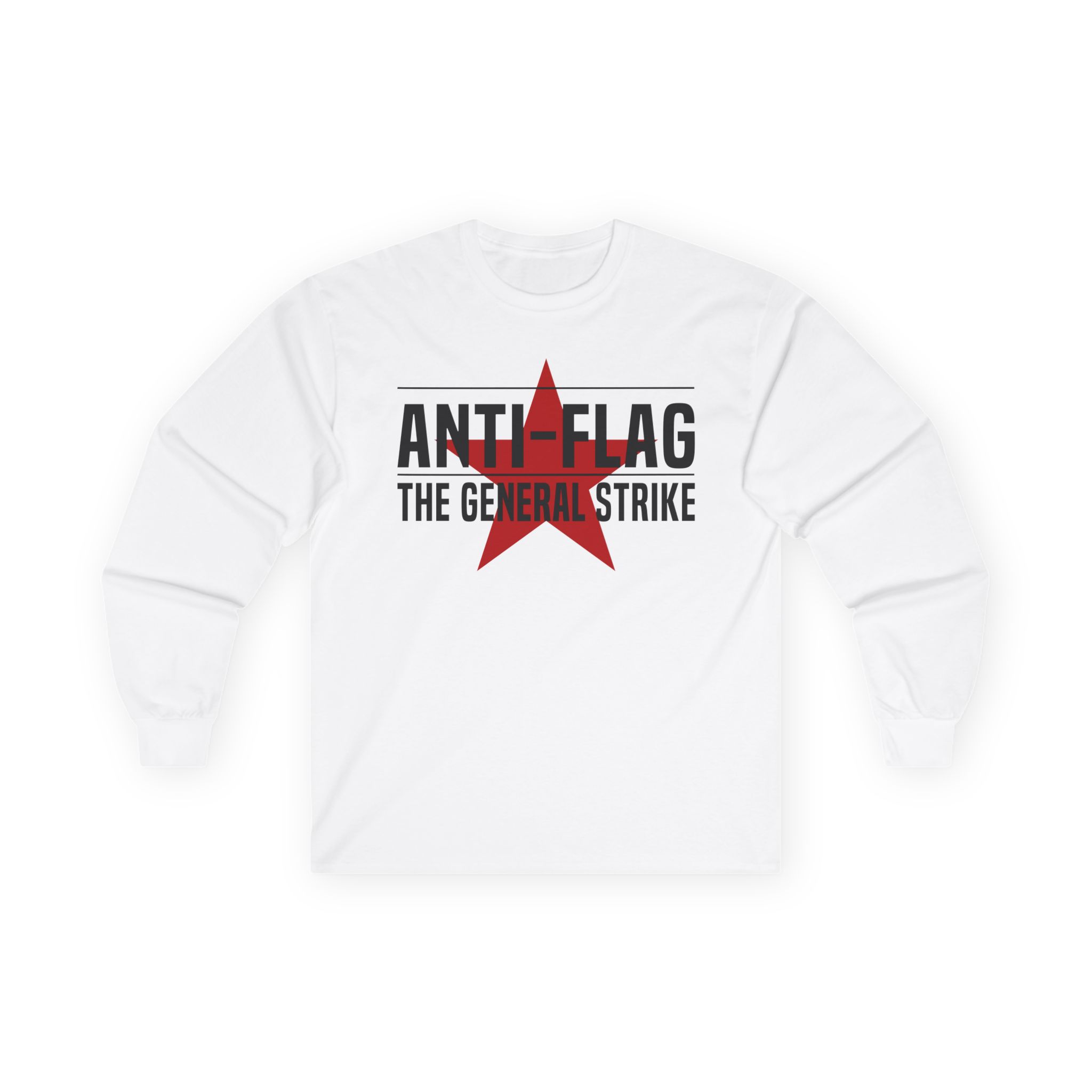 Anti Flag the General Strike Unisex Ultra Cotton Long Sleeve Tee