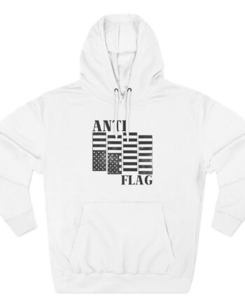 Anti Flag Three-Panel Fleece Hoodie