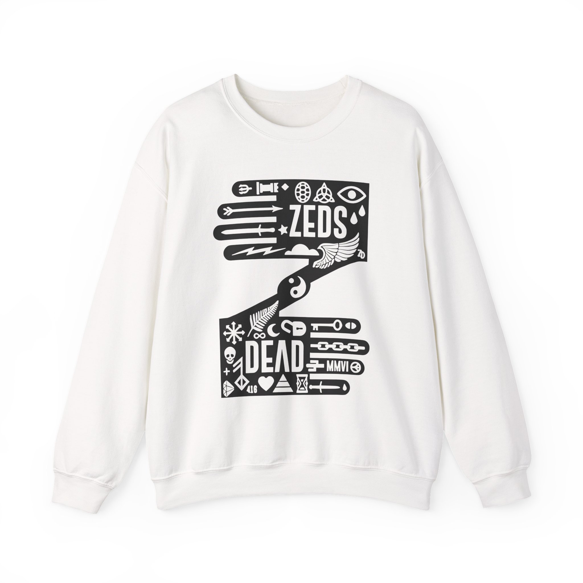 Zeds Dead Unisex Heavy Blendâ„¢ Crewneck Sweatshirt