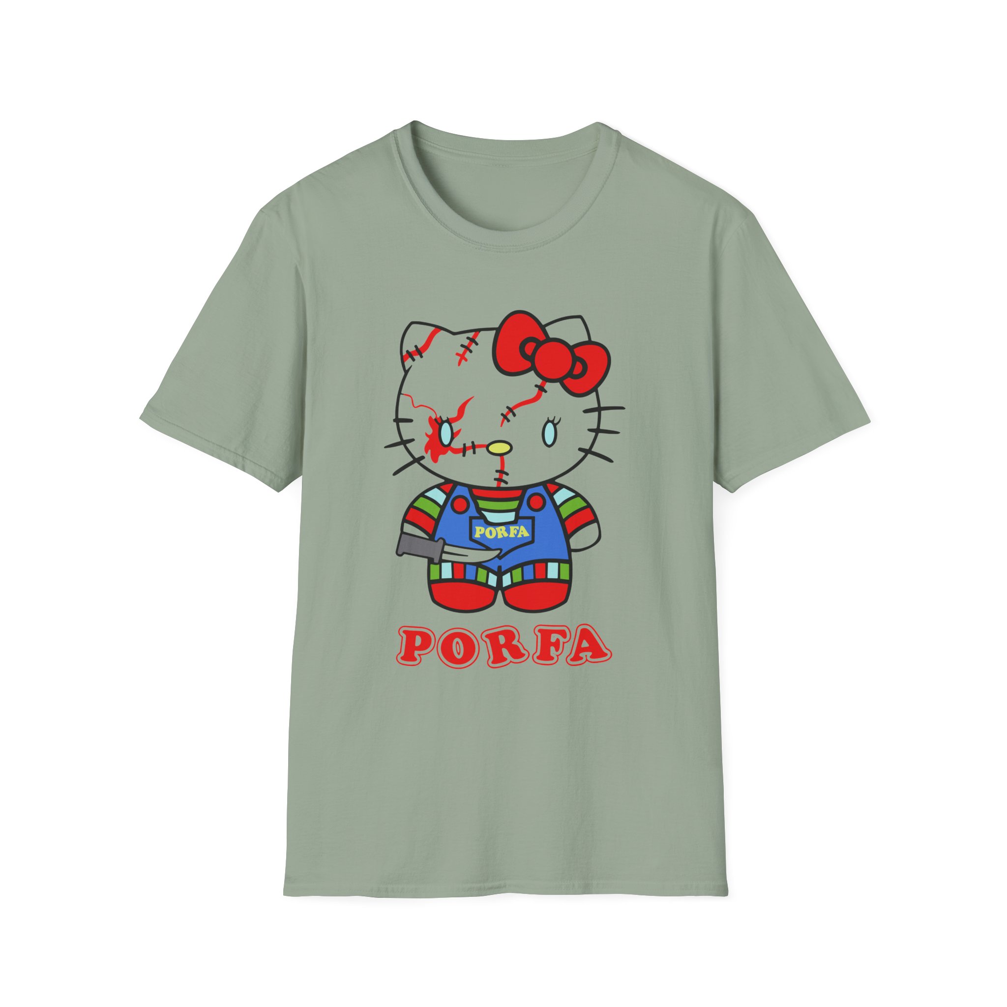 Porfa Hello Kitty Halloween Unisex Softstyle T-Shirt