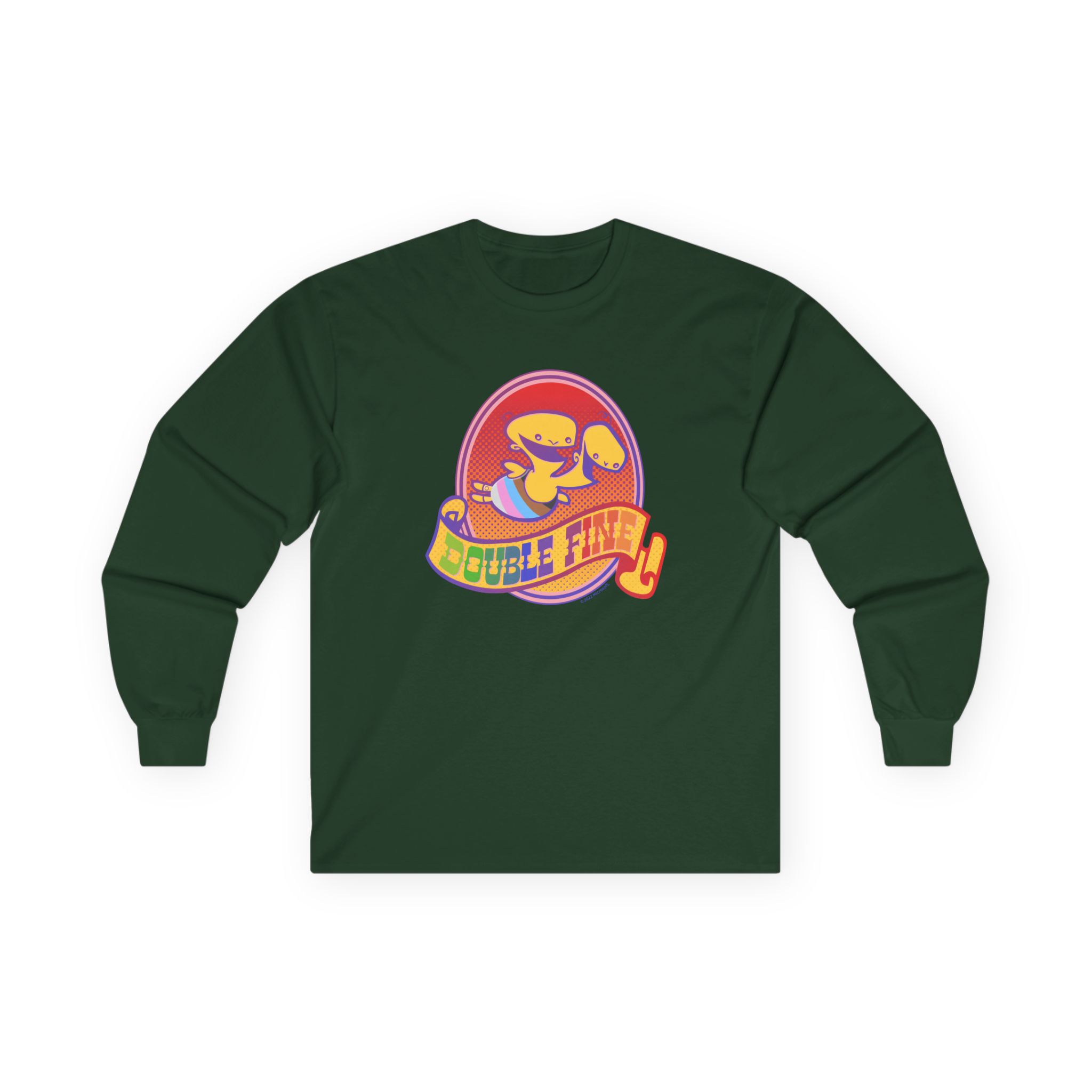 Double Fine Pride Unisex Ultra Cotton Long Sleeve Tee