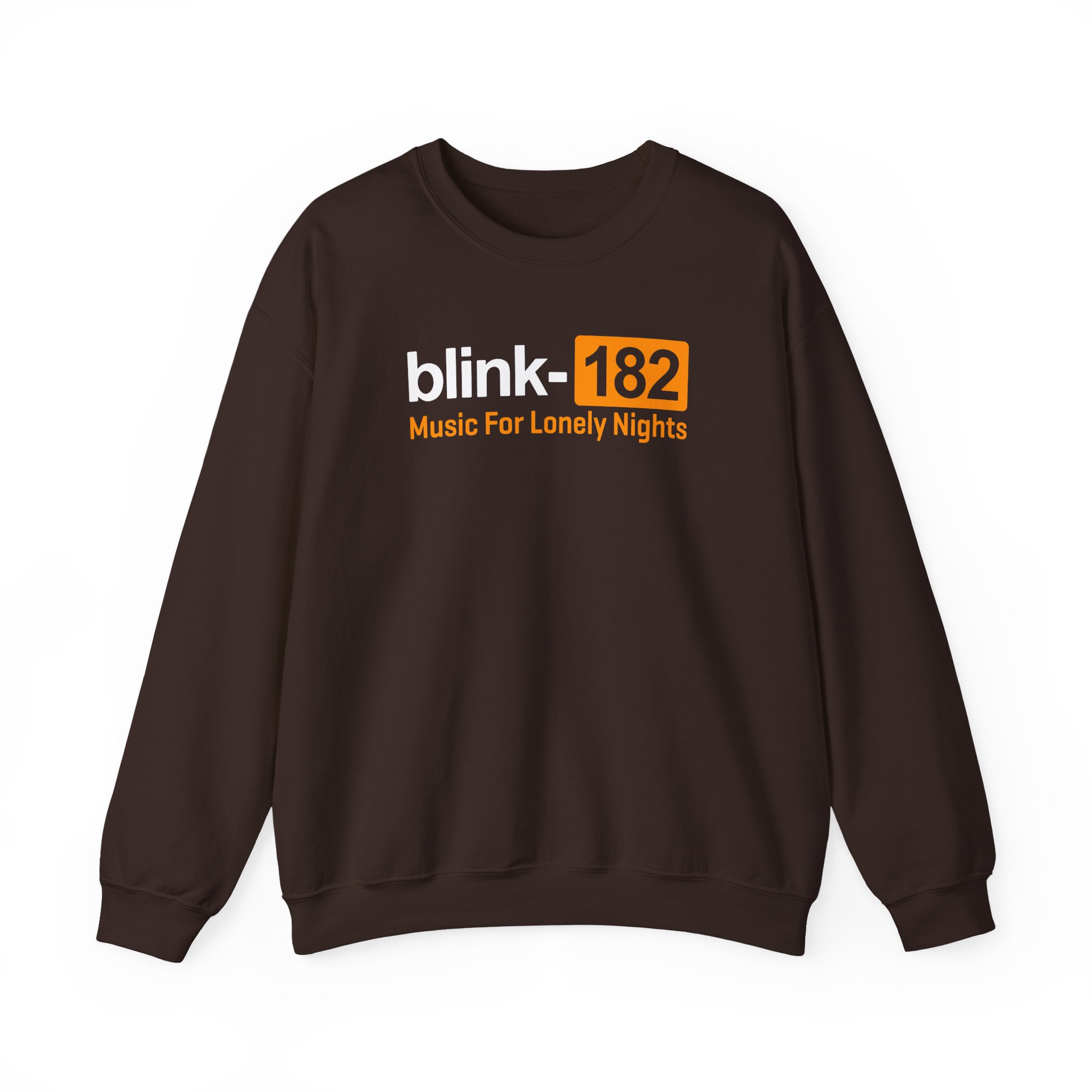 Blink 182 Music for Lonely Nights Unisex Heavy Blendâ„¢ Crewneck Sweatshirt