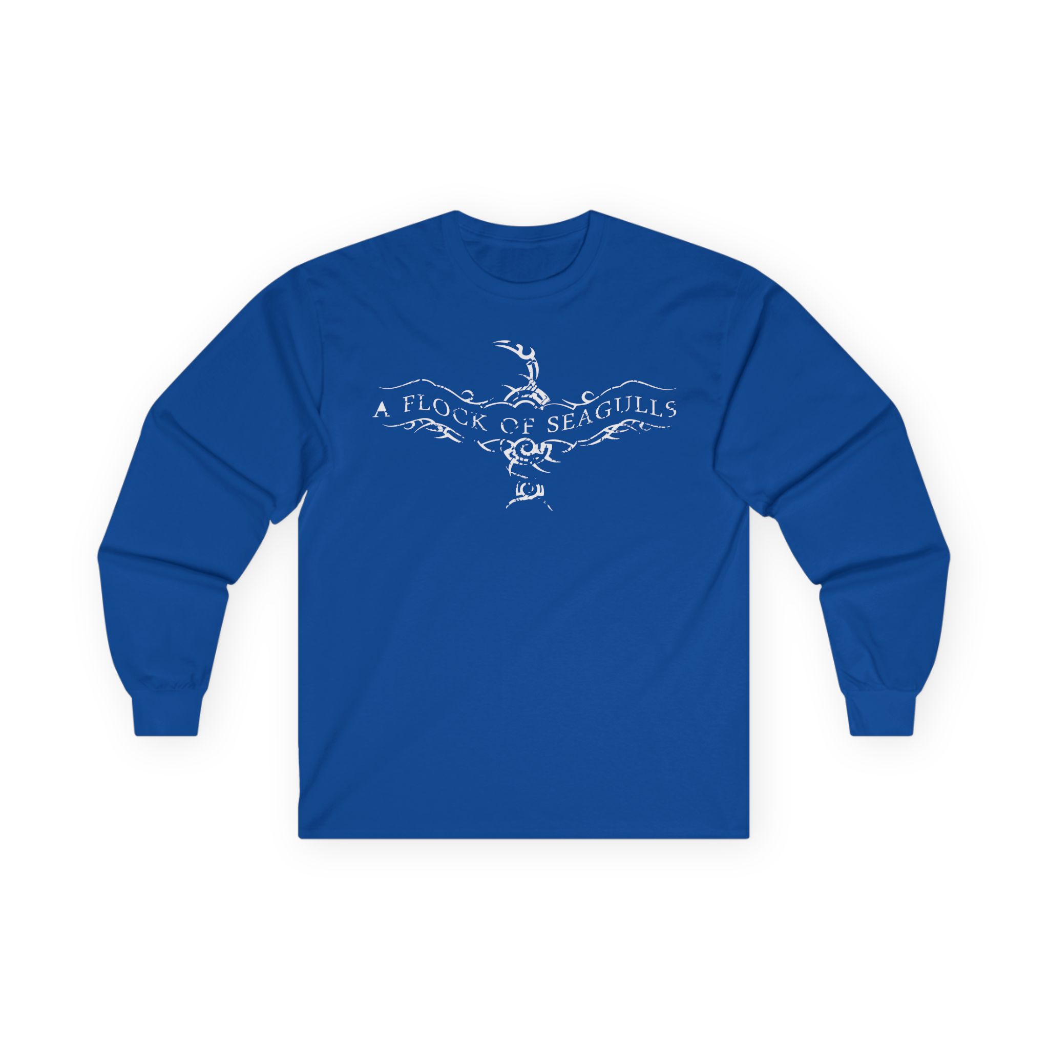 A Flock of Seagulls Logo Unisex Ultra Cotton Long Sleeve Tee