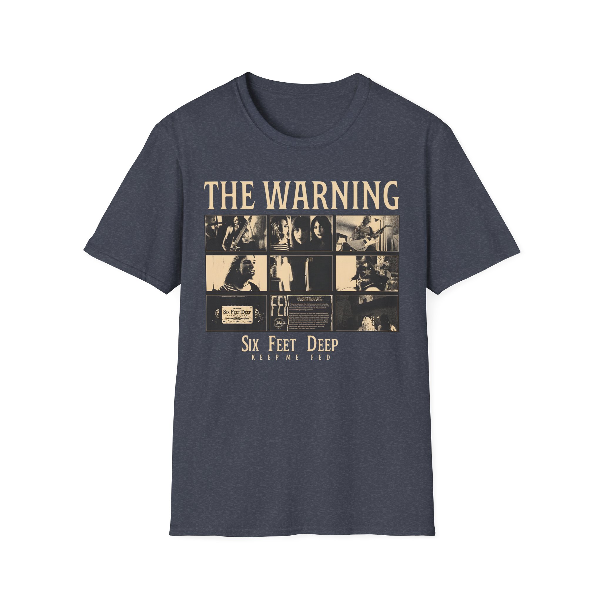 The Warning Six Feet Deep Unisex Softstyle T-Shirt