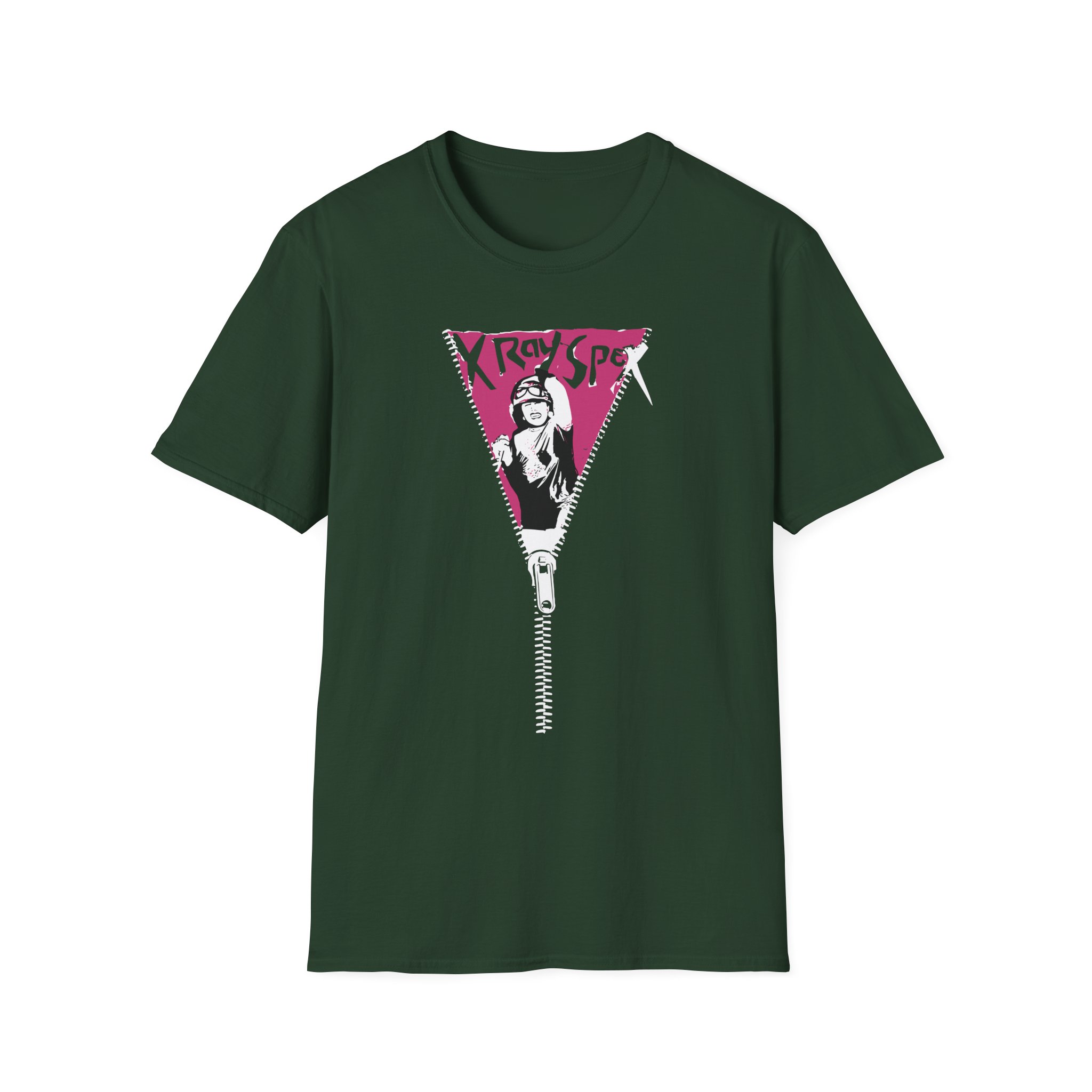 X-ray Spex Zipper Unisex Softstyle T-Shirt