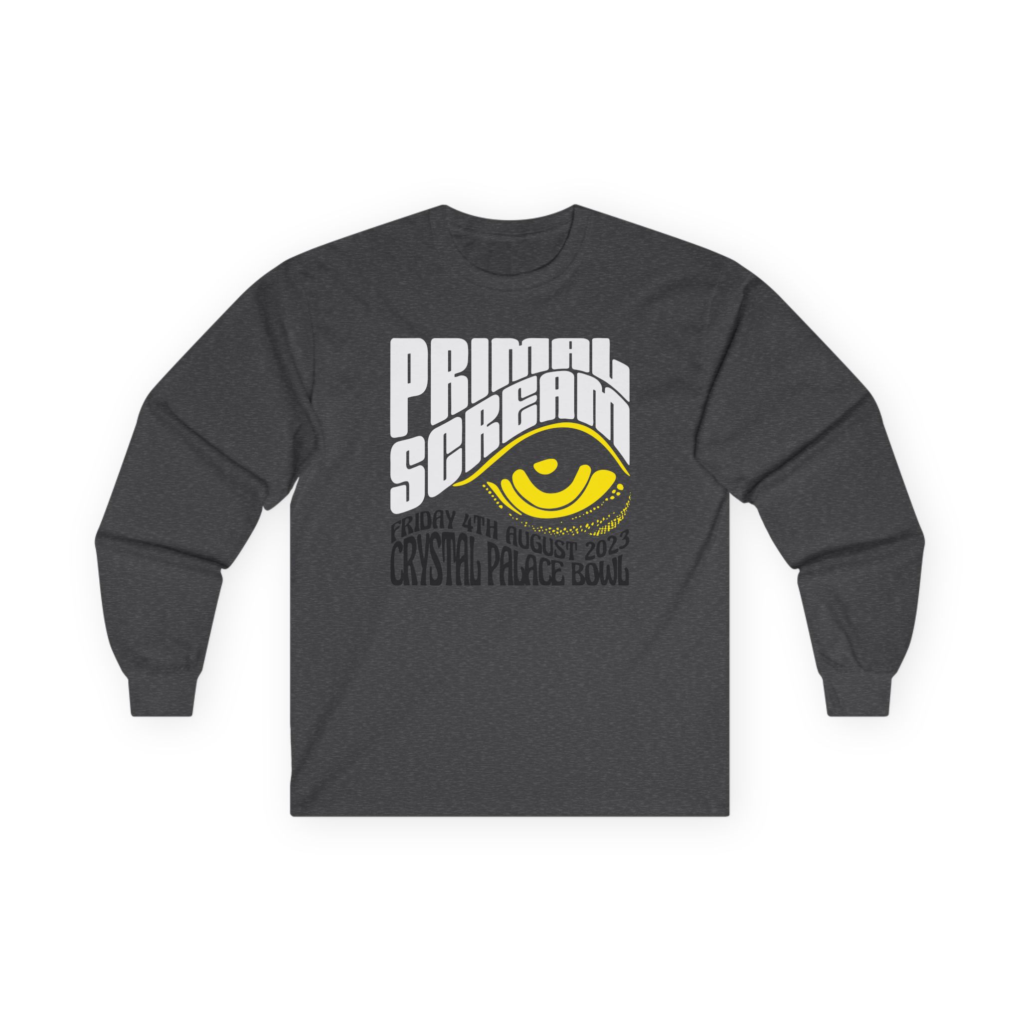 Primal Scream London Crystal Palace Bowl Unisex Ultra Cotton Long Sleeve Tee