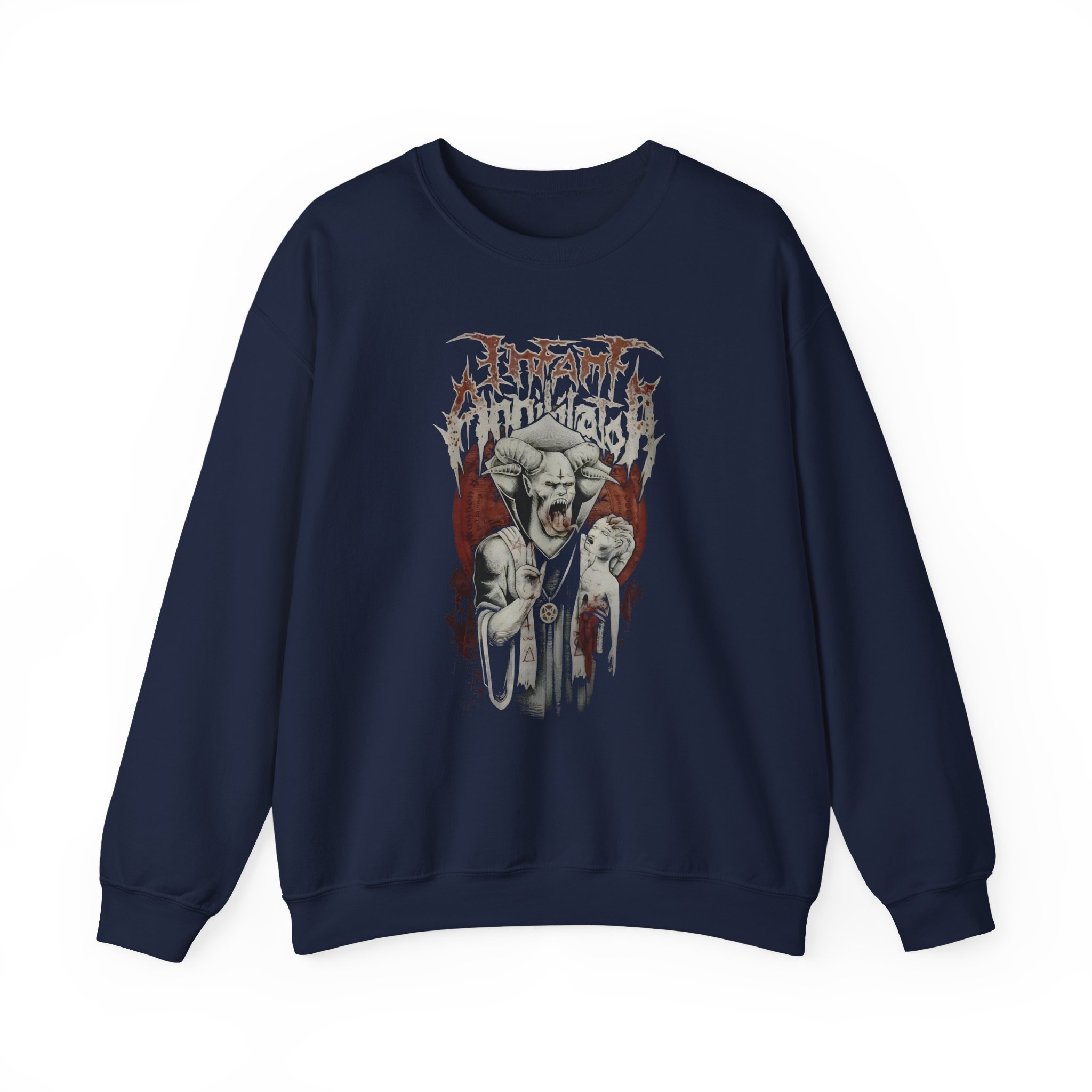 Infant Annihilator Demon Unisex Heavy Blendâ„¢ Crewneck Sweatshirt