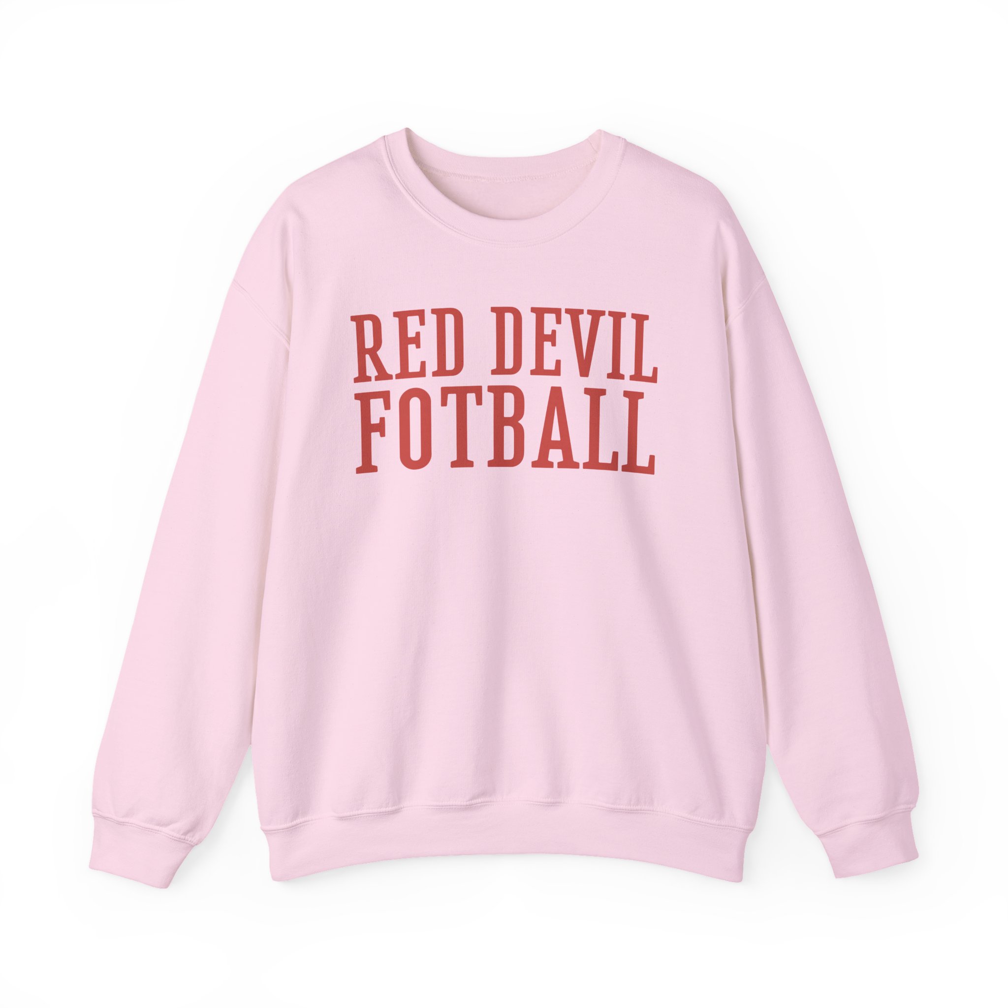 Shaboozey Red Devil Football Unisex Heavy Blendâ„¢ Crewneck Sweatshirt