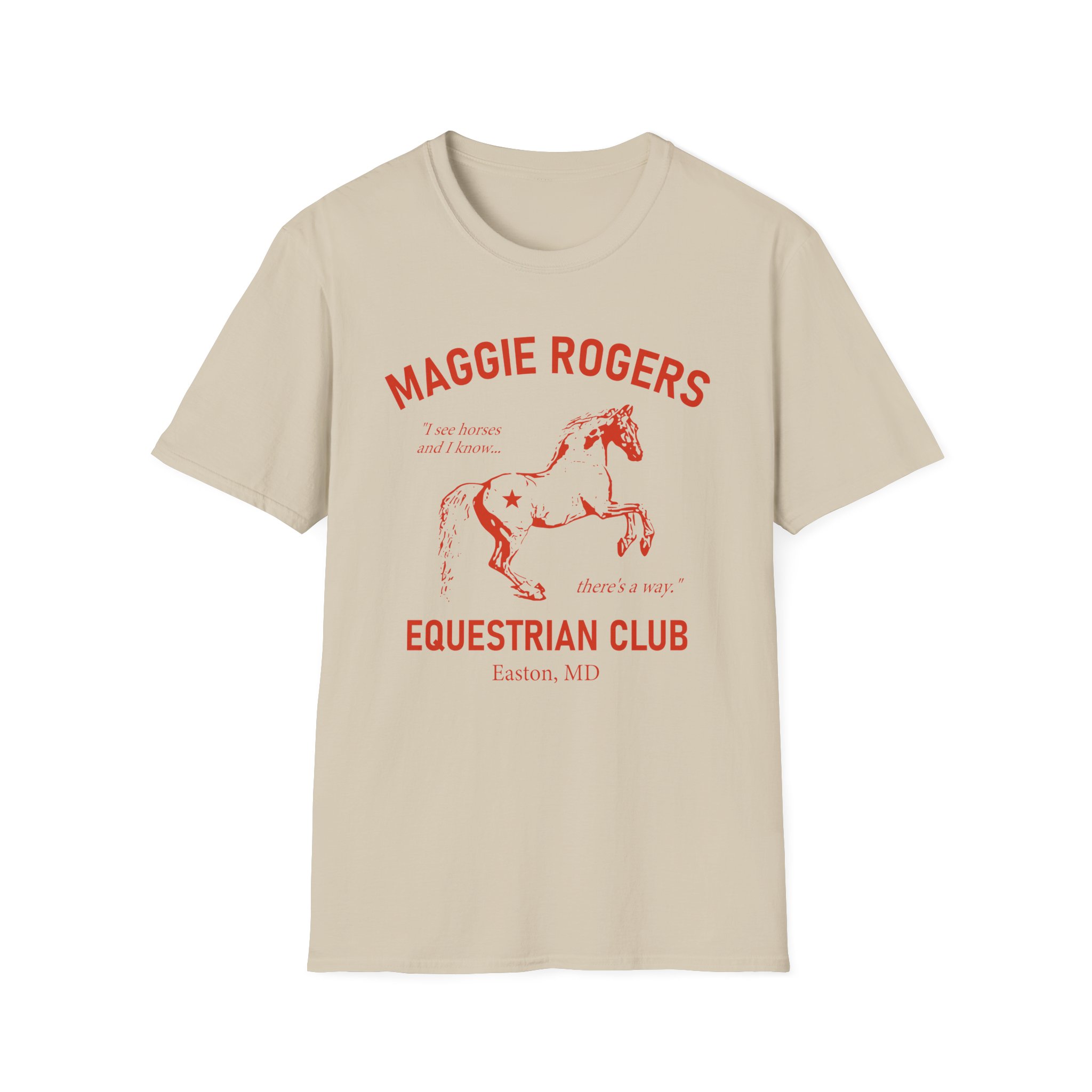 Maggie Rogers Equestrian Club Unisex Softstyle T-Shirt