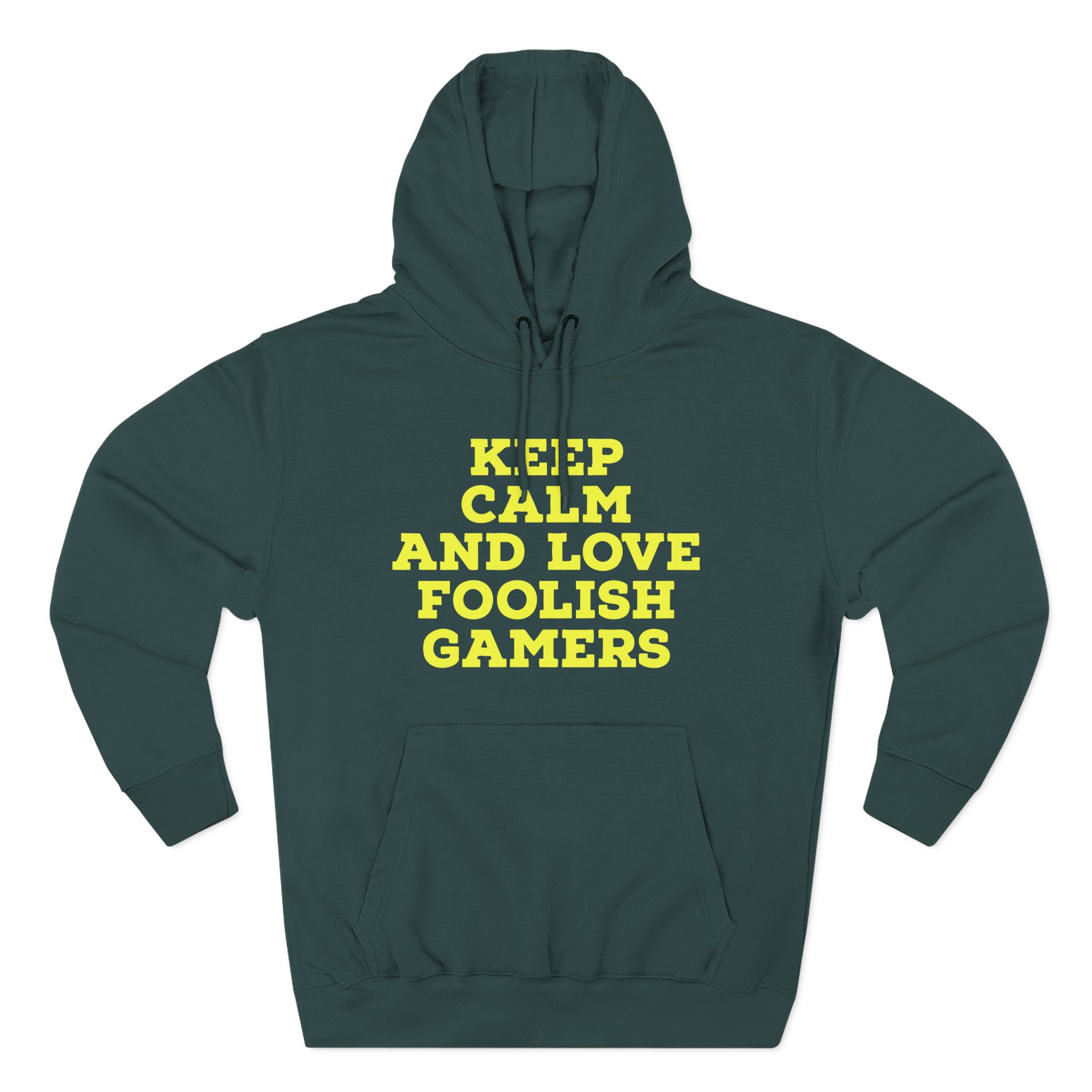 Foolish Gamers Three-Panel Fleece Hoodie