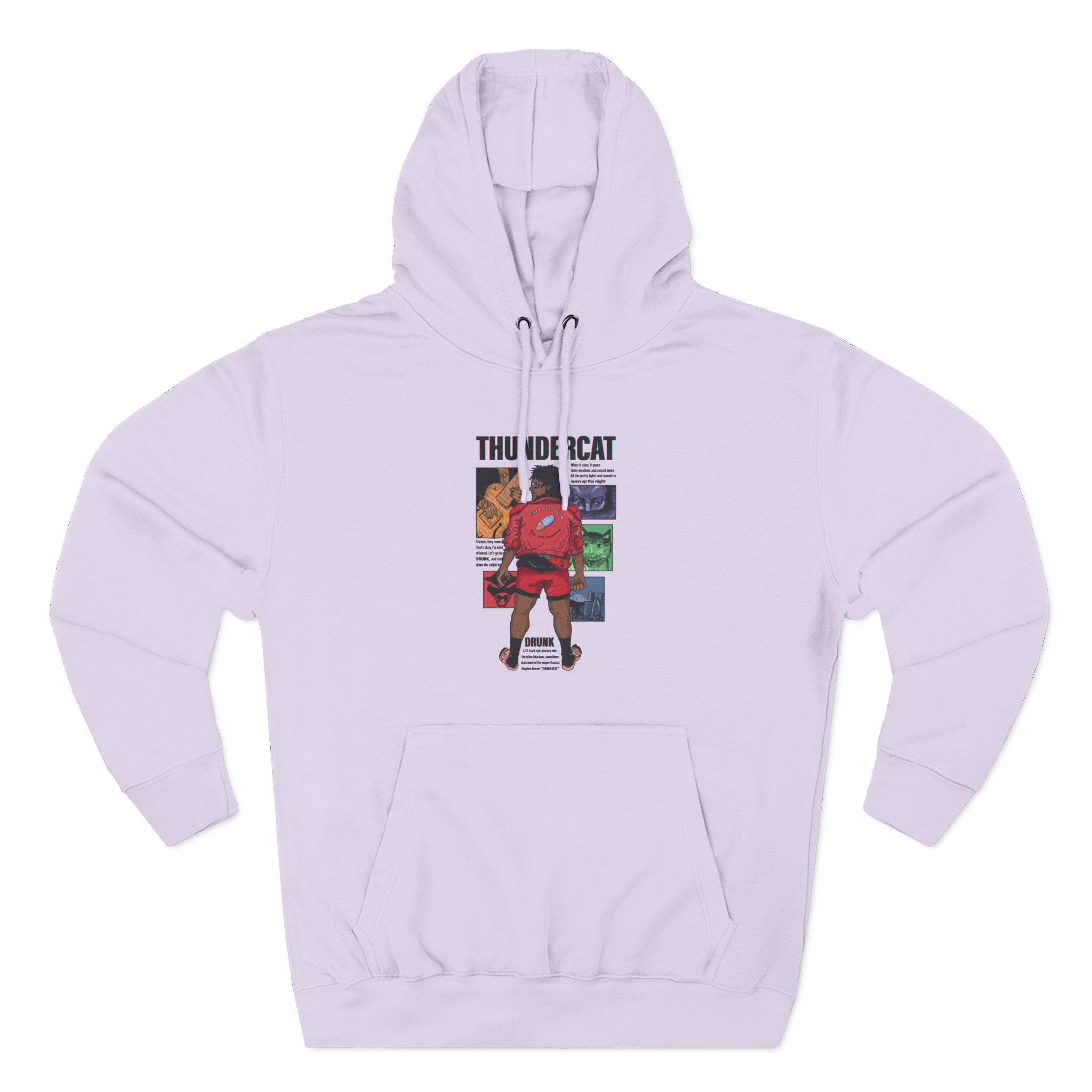 Thundercat Manga Three-Panel Fleece Hoodie