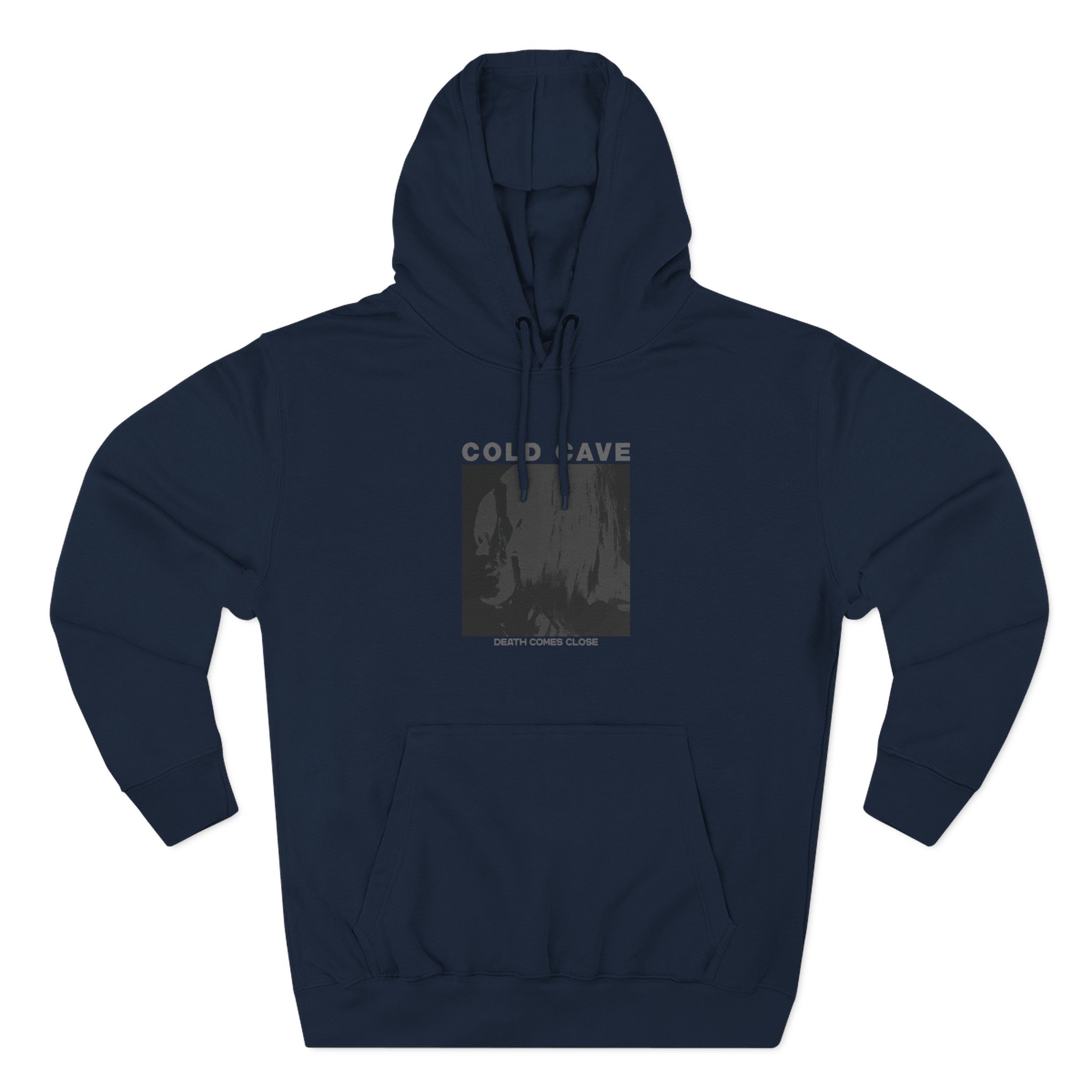 Cold Cave Death Comes Close Three-Panel Fleece Hoodie