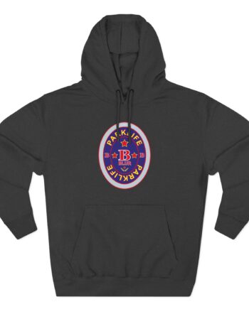 Blur Beermat Three-Panel Fleece Hoodie