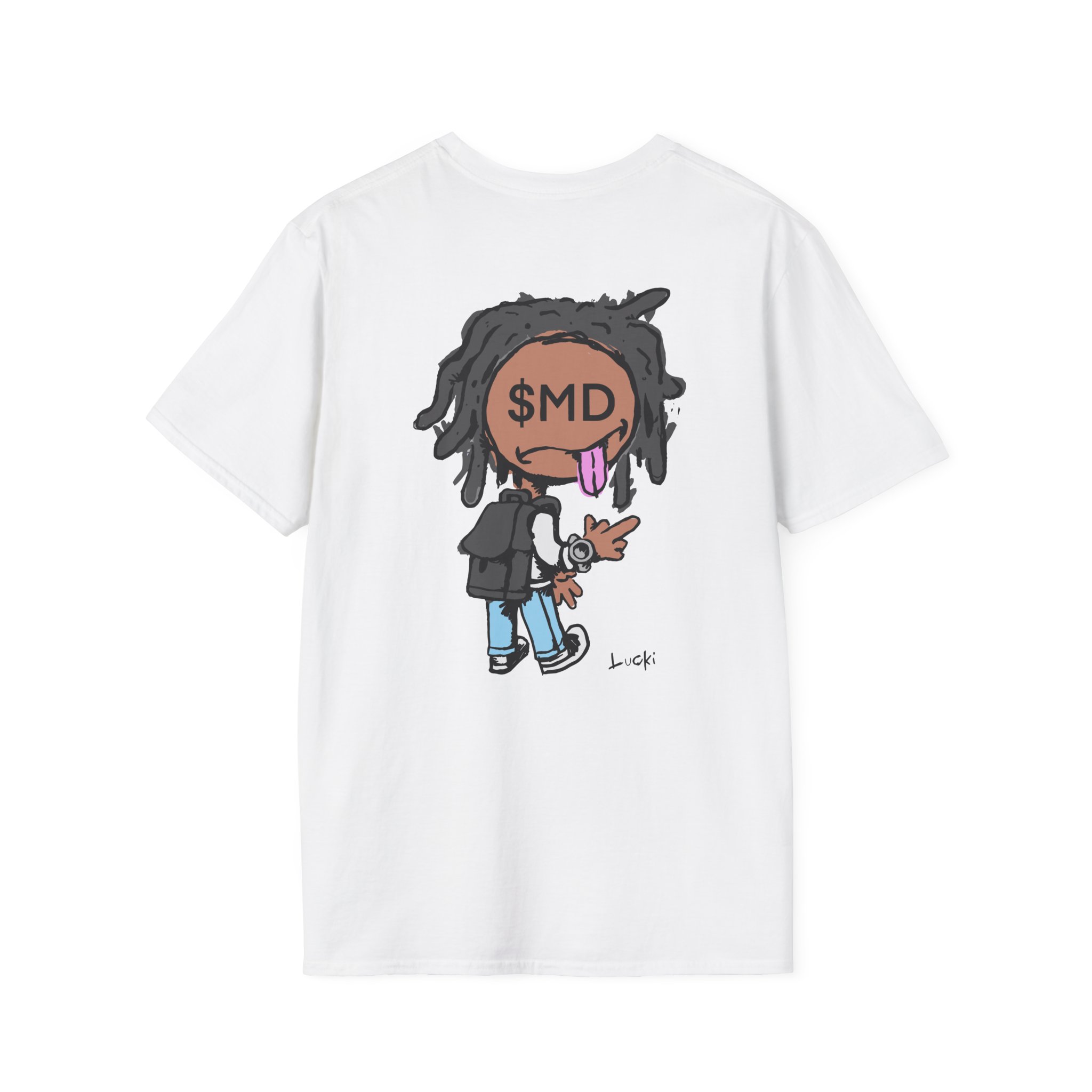 Lucki Flawless Like Me SMD Unisex Softstyle T-Shirt