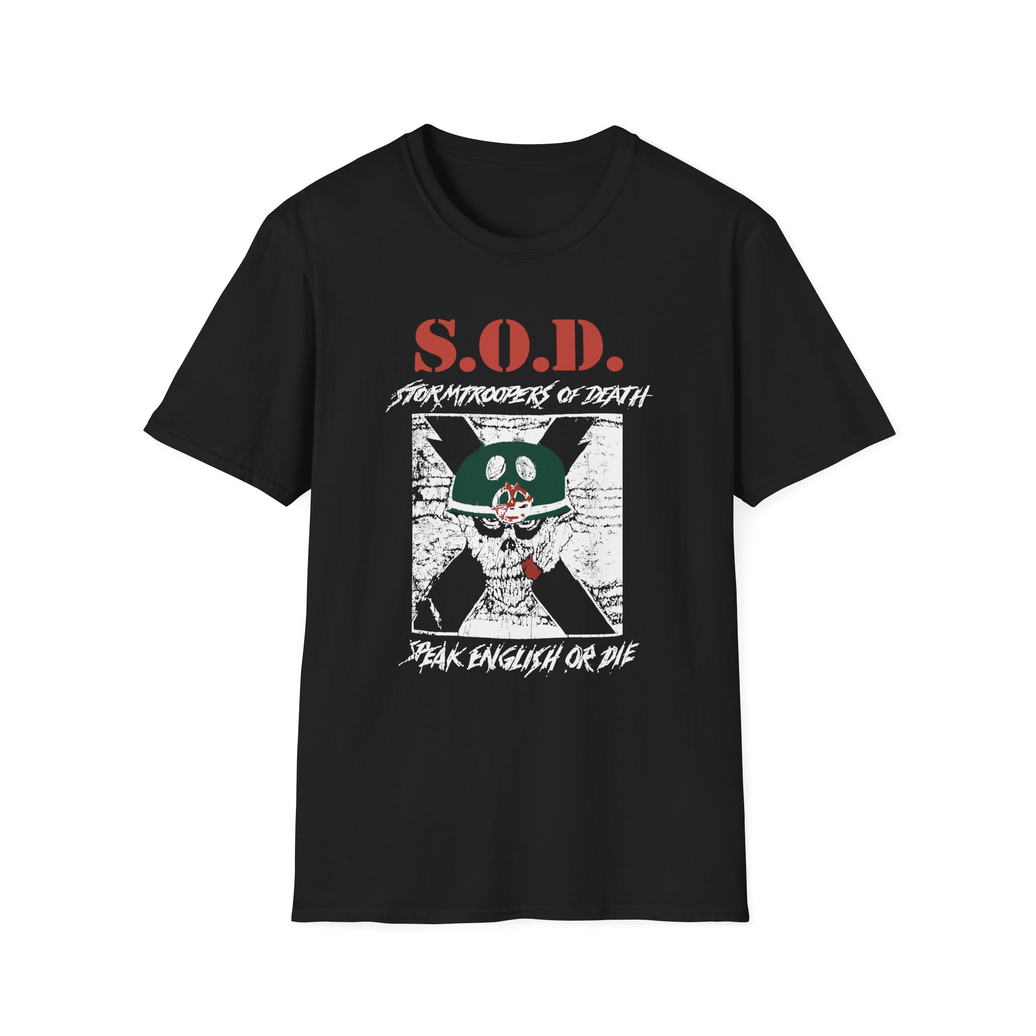 Stormtroopers of Death Vintage 80’s Sod Unisex Softstyle T-Shirt