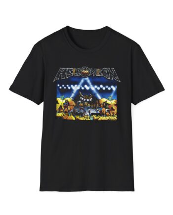 Helloween Live in the U.k. Unisex Softstyle T-Shirt