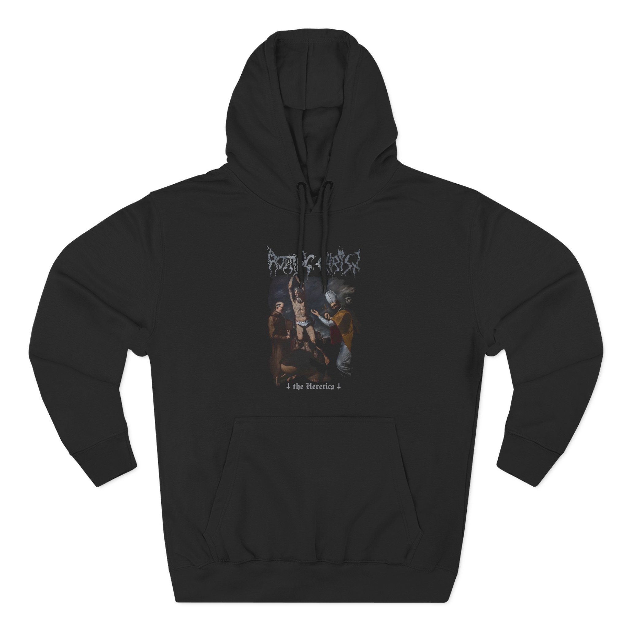 Rotting Christ the Heretics Three-Panel Fleece Hoodie