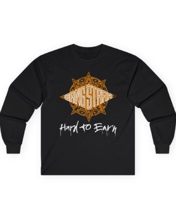 Gang Starr Hard to Earn Promo Unisex Ultra Cotton Long Sleeve Tee