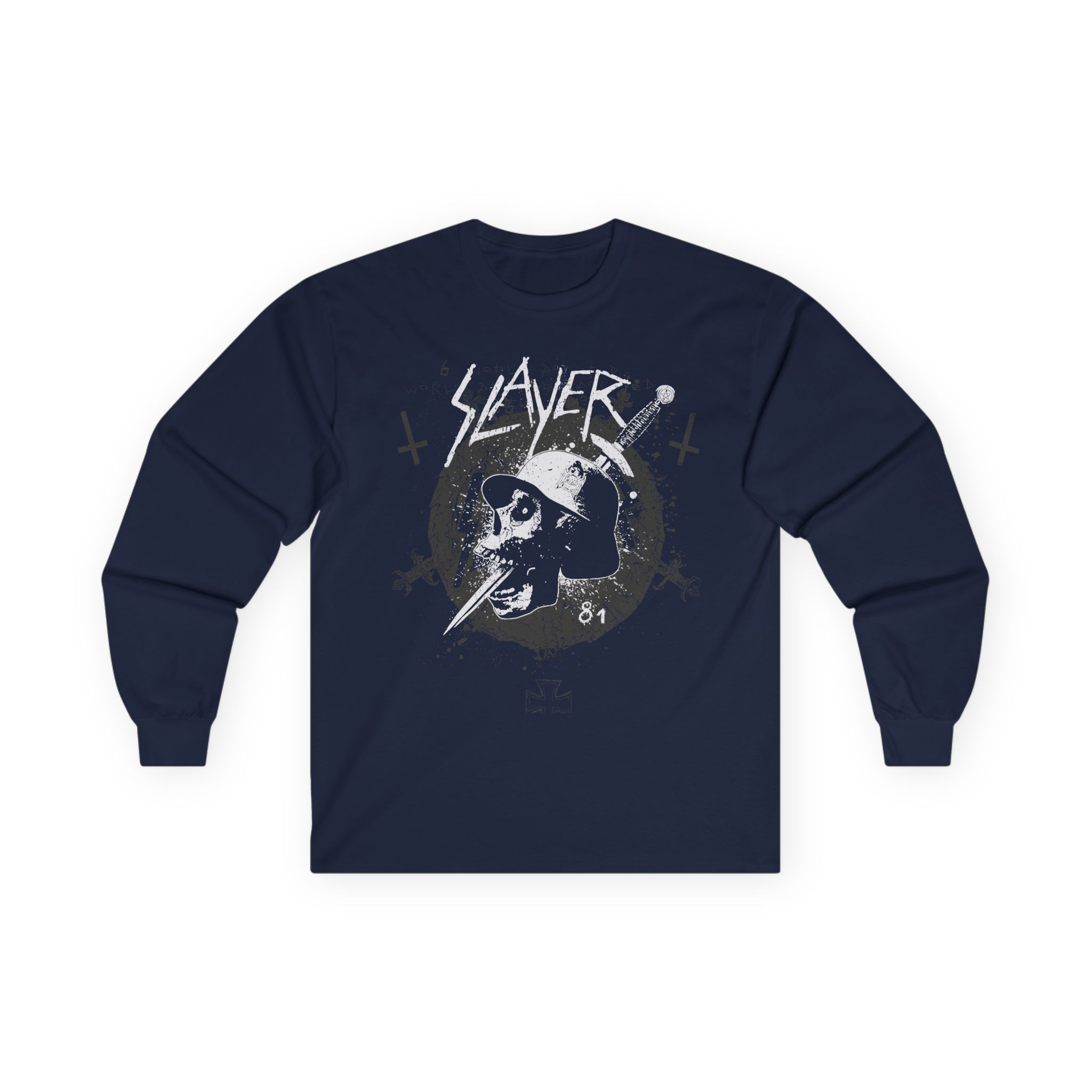 Slayer World Painted Blood Dagger Unisex Ultra Cotton Long Sleeve Tee