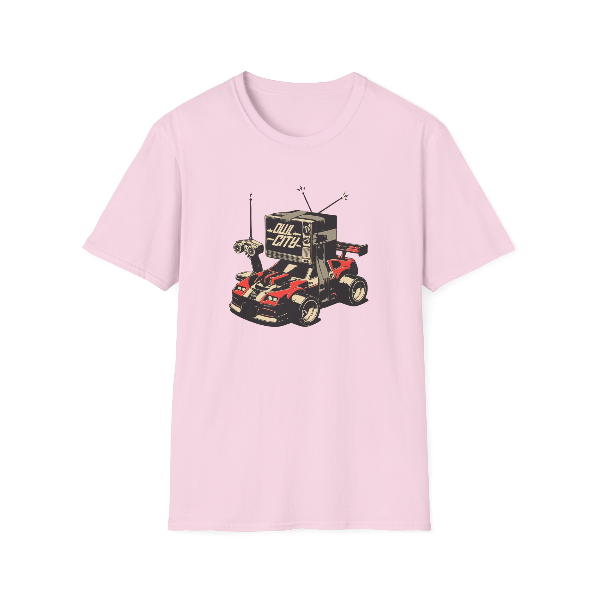 Owl City Rc Car Unisex Softstyle T-Shirt