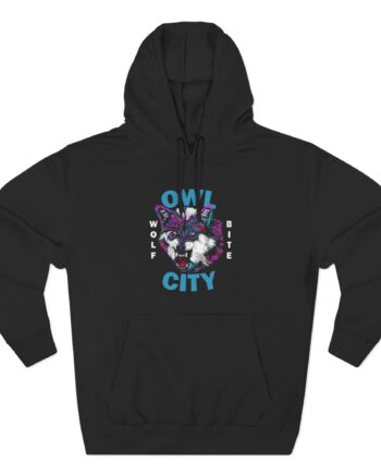 Owl City Wolf Bite Three-Panel Fleece Hoodie