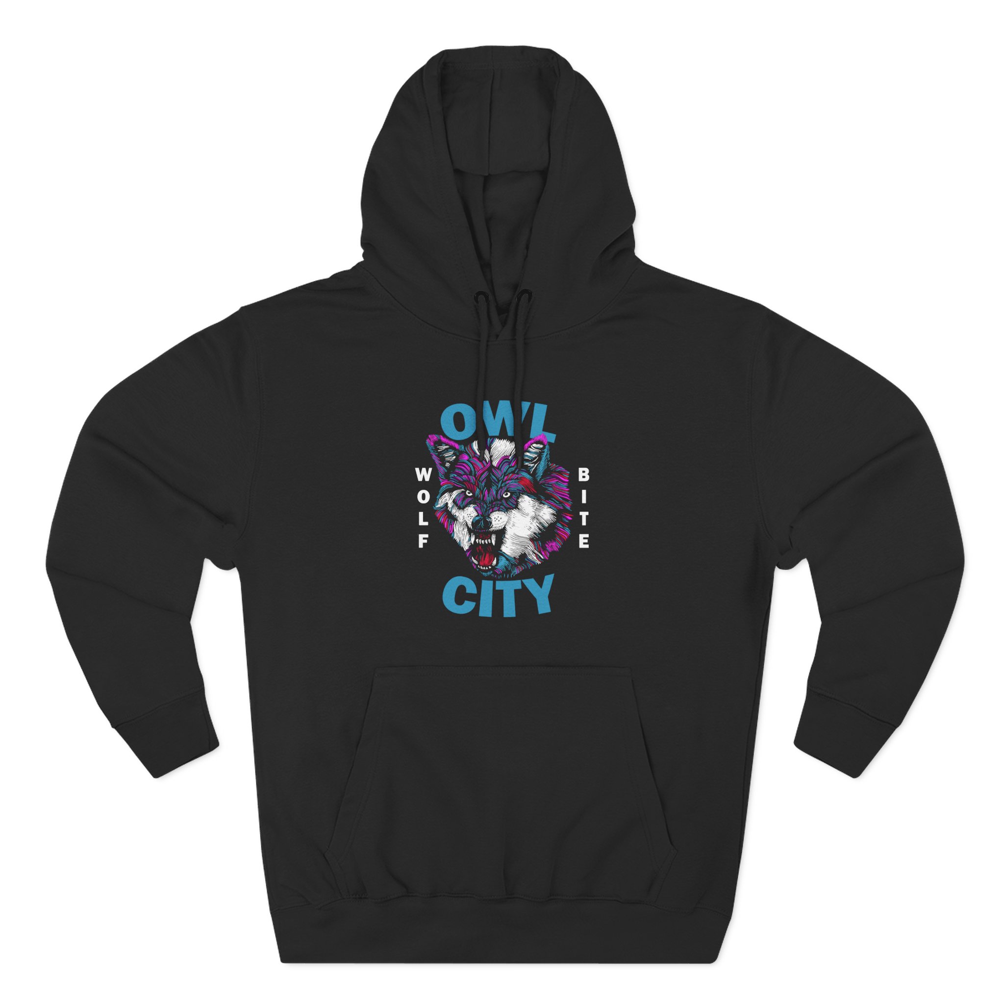 Owl City Wolf Bite Three-Panel Fleece Hoodie