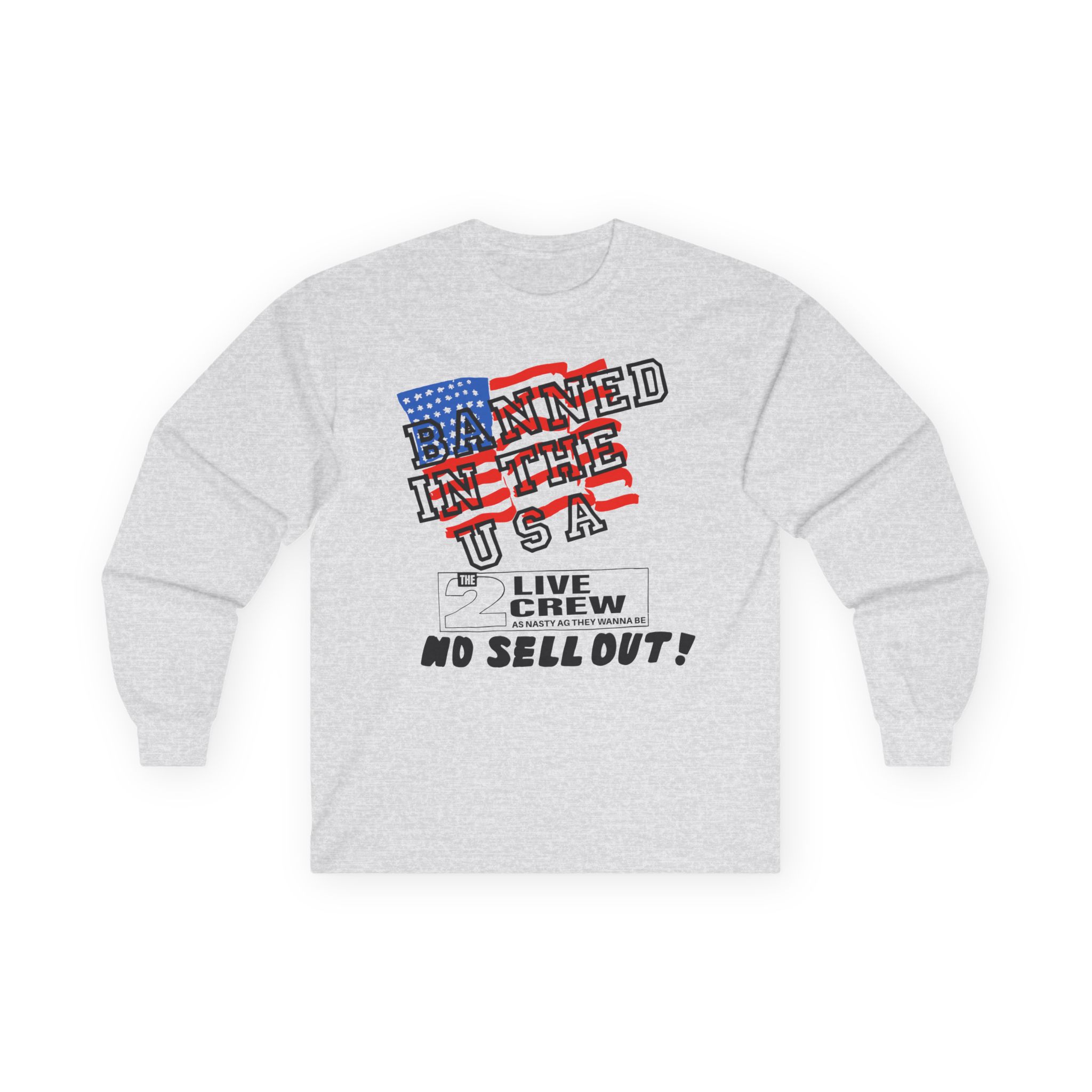 2 Live Crew Banned in the U.s.a. Luke Records Unisex Ultra Cotton Long Sleeve Tee