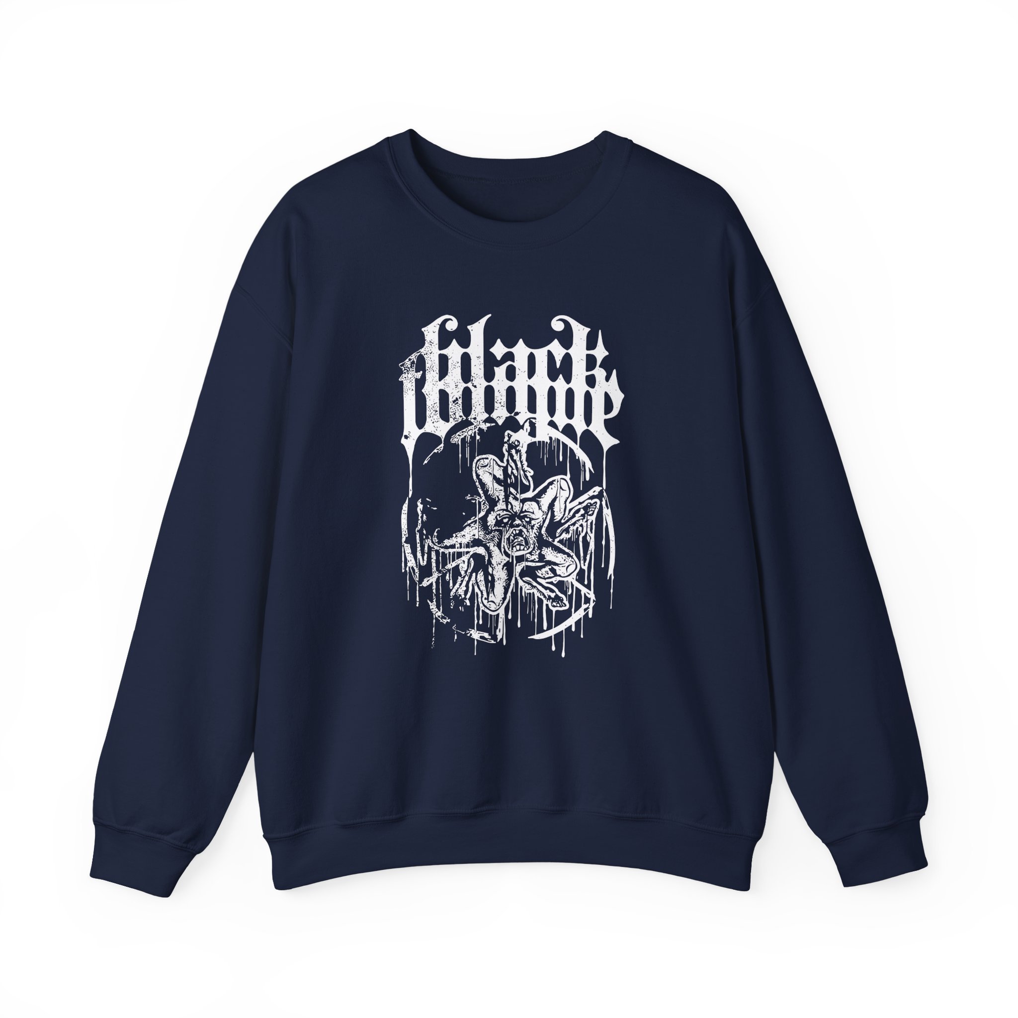 Black Tongue Hot Wheels Unisex Heavy Blendâ„¢ Crewneck Sweatshirt
