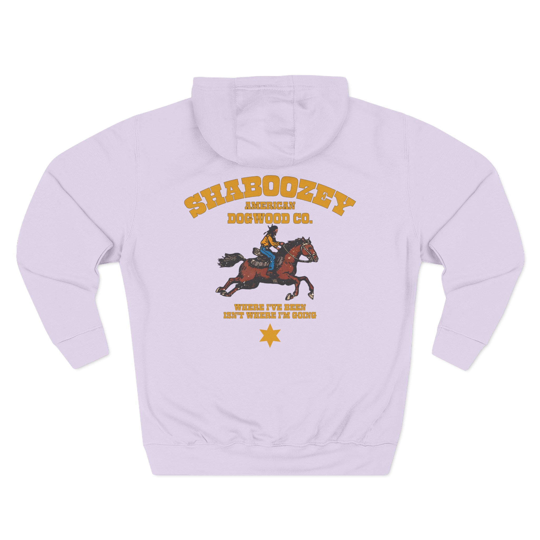 Shaboozey Western Star Three-Panel Fleece Hoodie