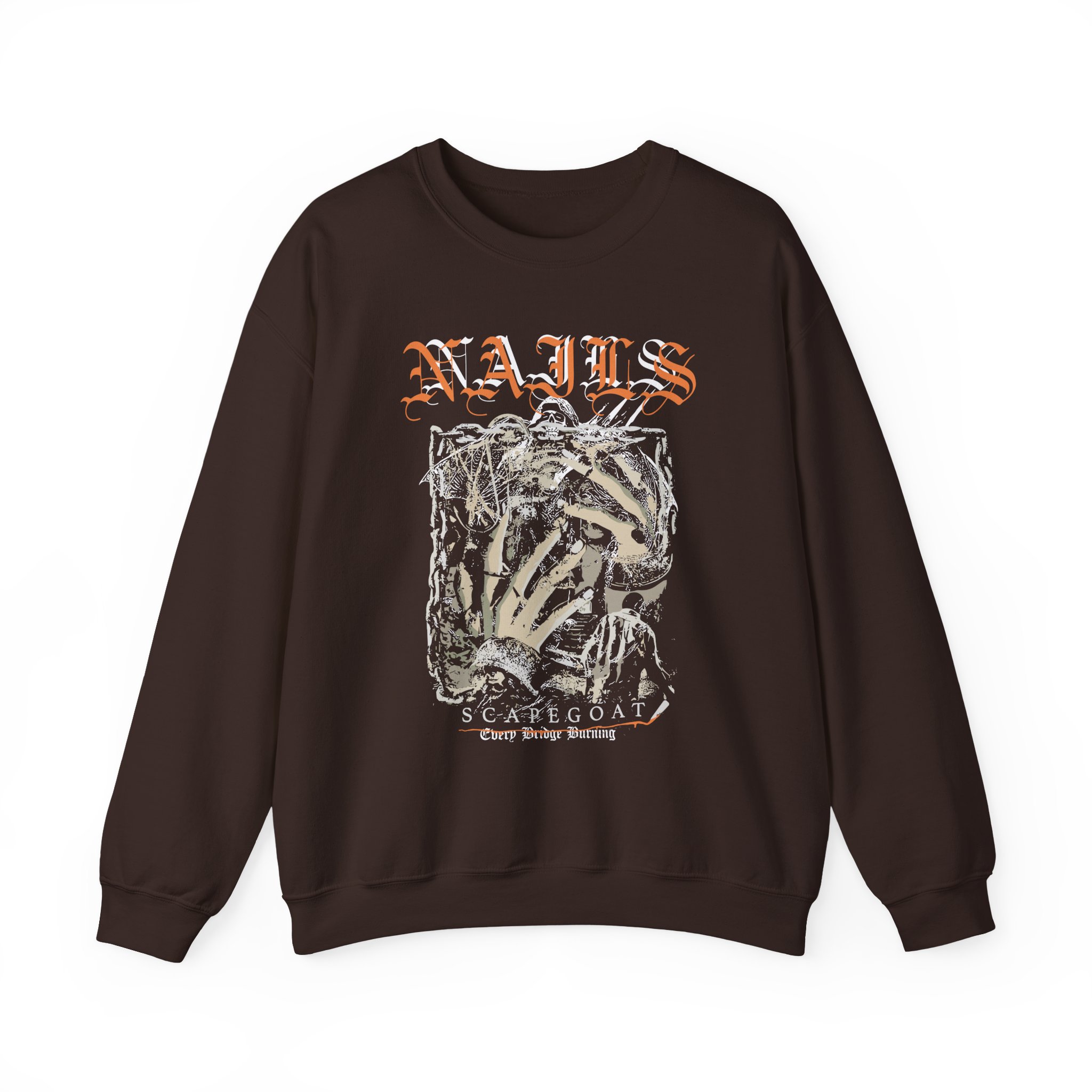 Nails Scapegoat Unisex Heavy Blendâ„¢ Crewneck Sweatshirt