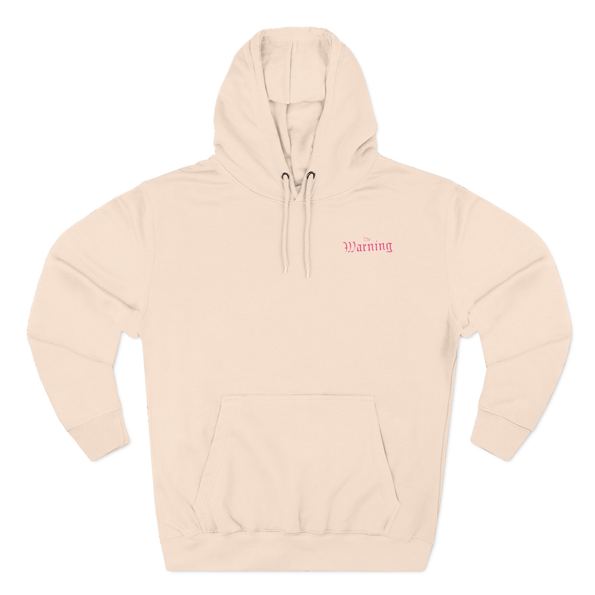 The Warning Won't You Fill My Void? Three-Panel Fleece Hoodie