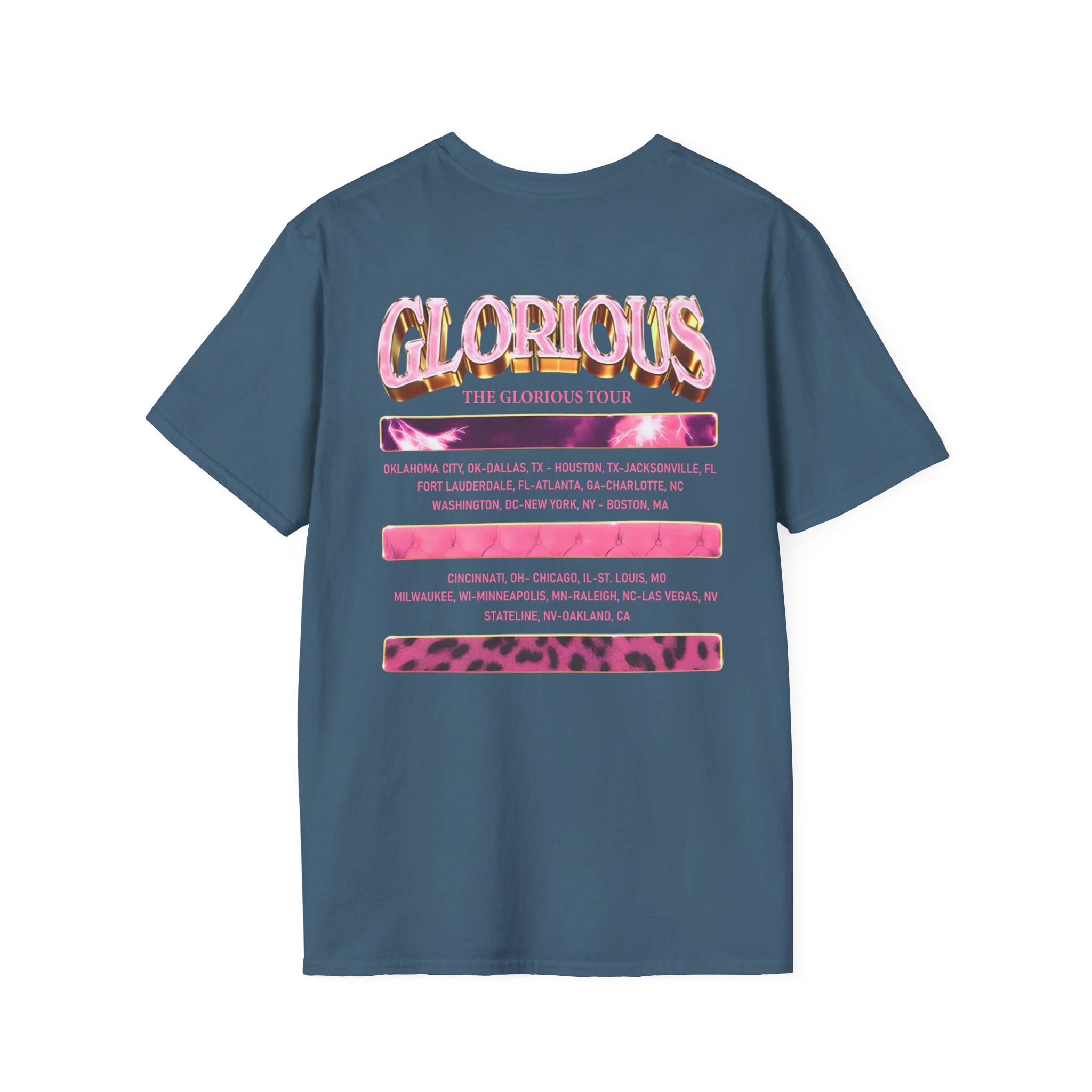 Glorilla Glorious Tour From Memphis Unisex Softstyle T-Shirt