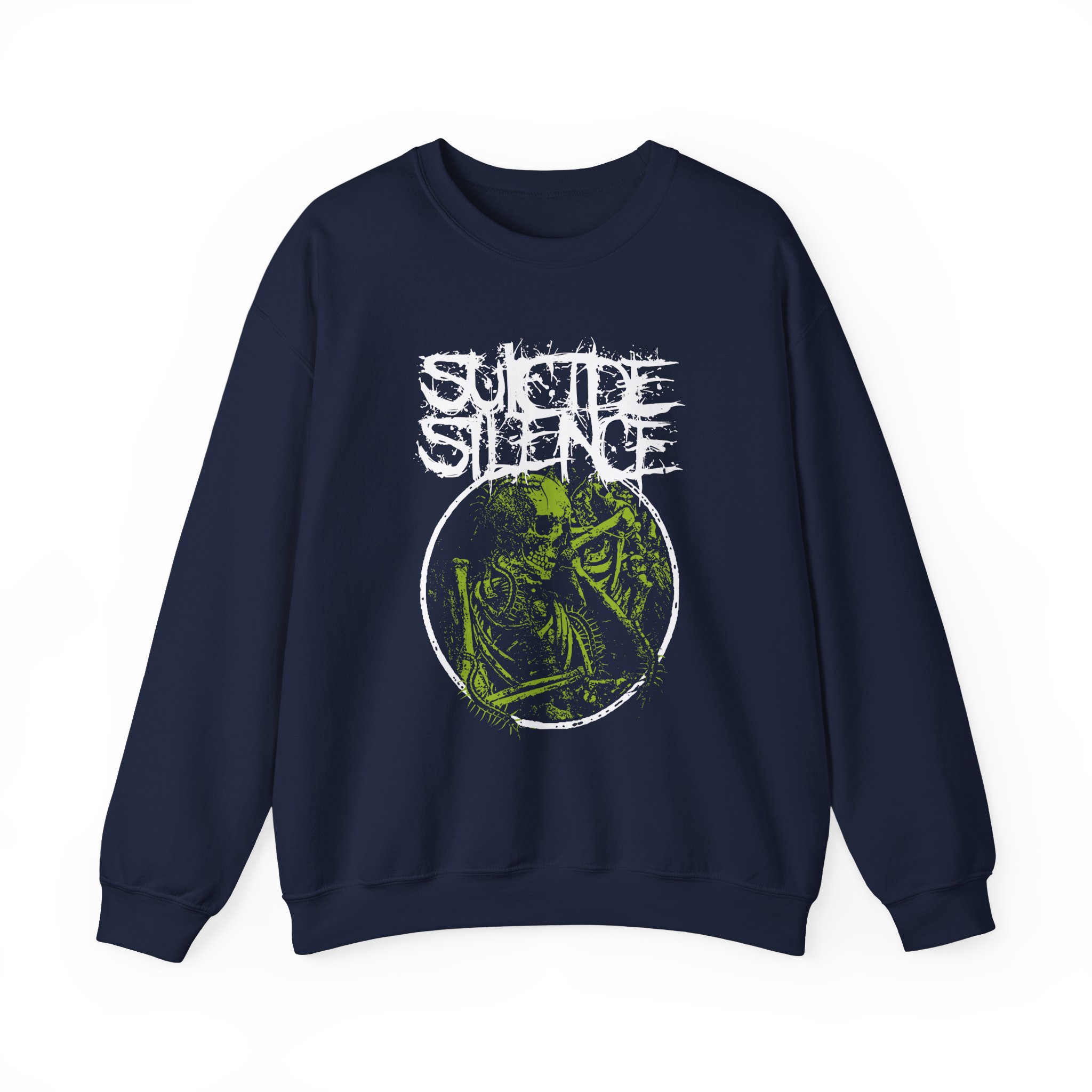 Suicide Silence Rotten Unisex Heavy Blendâ„¢ Crewneck Sweatshirt