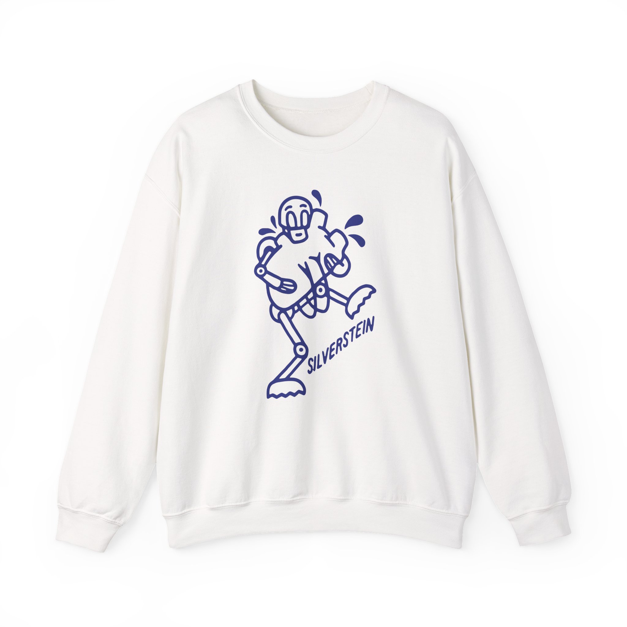 Silverstein Robot Unisex Heavy Blendâ„¢ Crewneck Sweatshirt