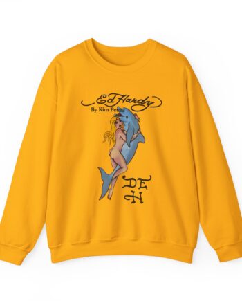 Kim Petras Dolphin Girl Unisex Heavy Blend™ Crewneck Sweatshirt