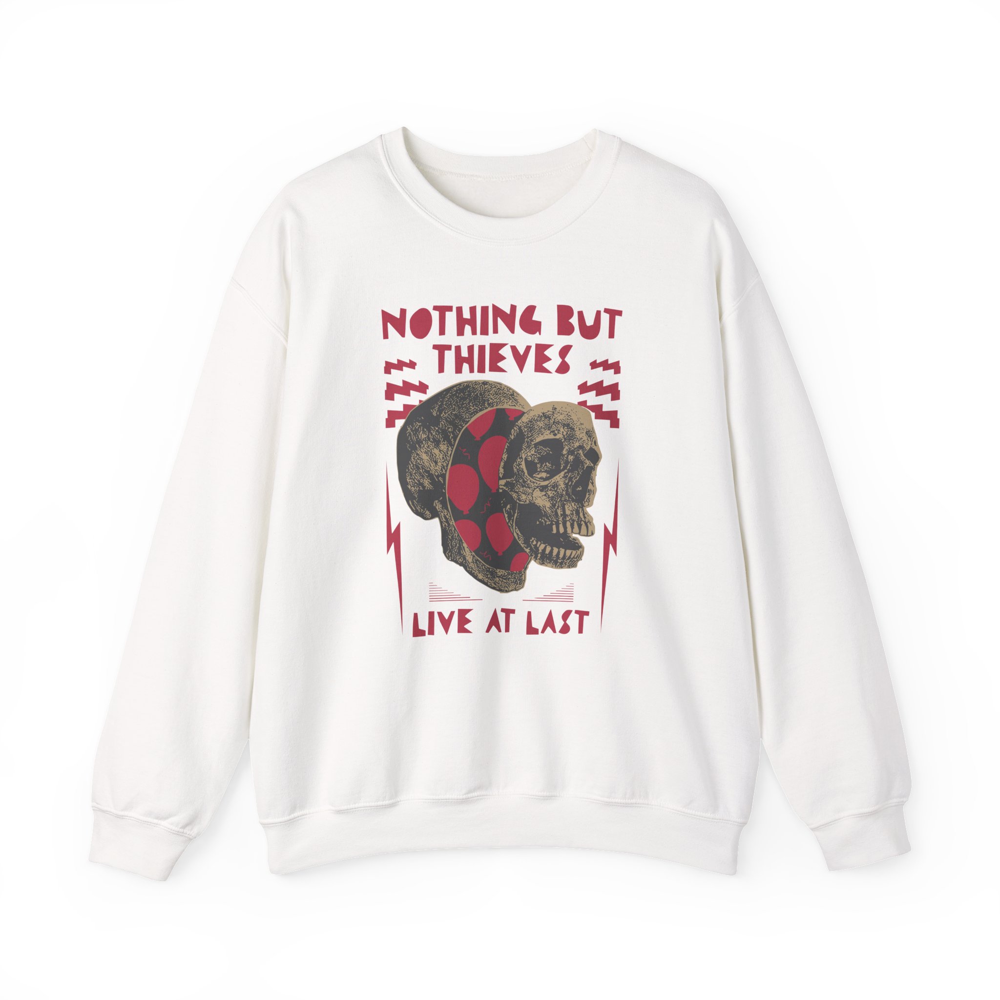 Nothing But Thieves Live at Last Unisex Heavy Blendâ„¢ Crewneck Sweatshirt