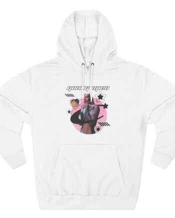 Young Miko Three-Panel Fleece Hoodie